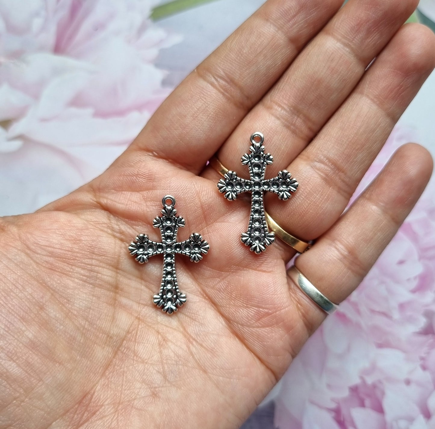 Metal Charms - Cross