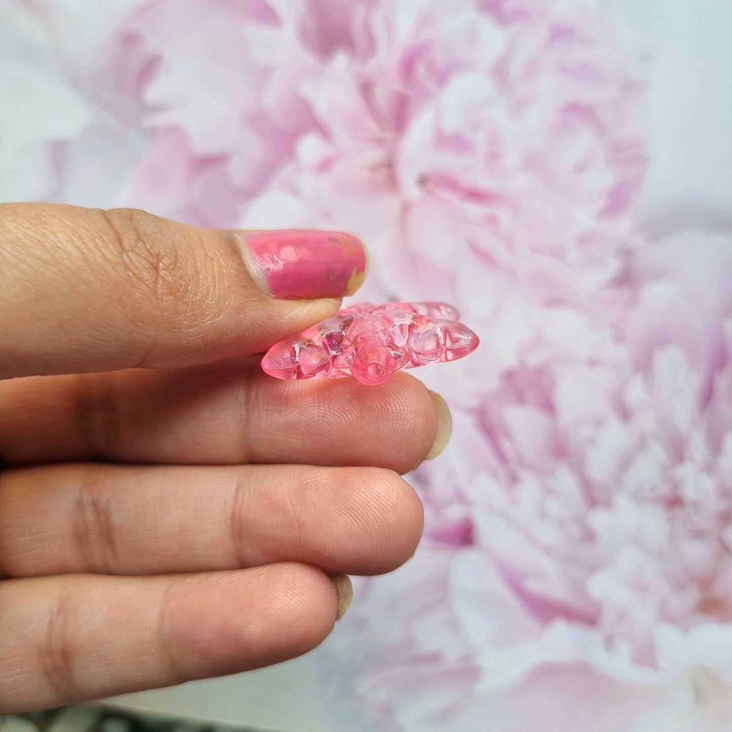 Acrylic Colorful Snowflake Beads