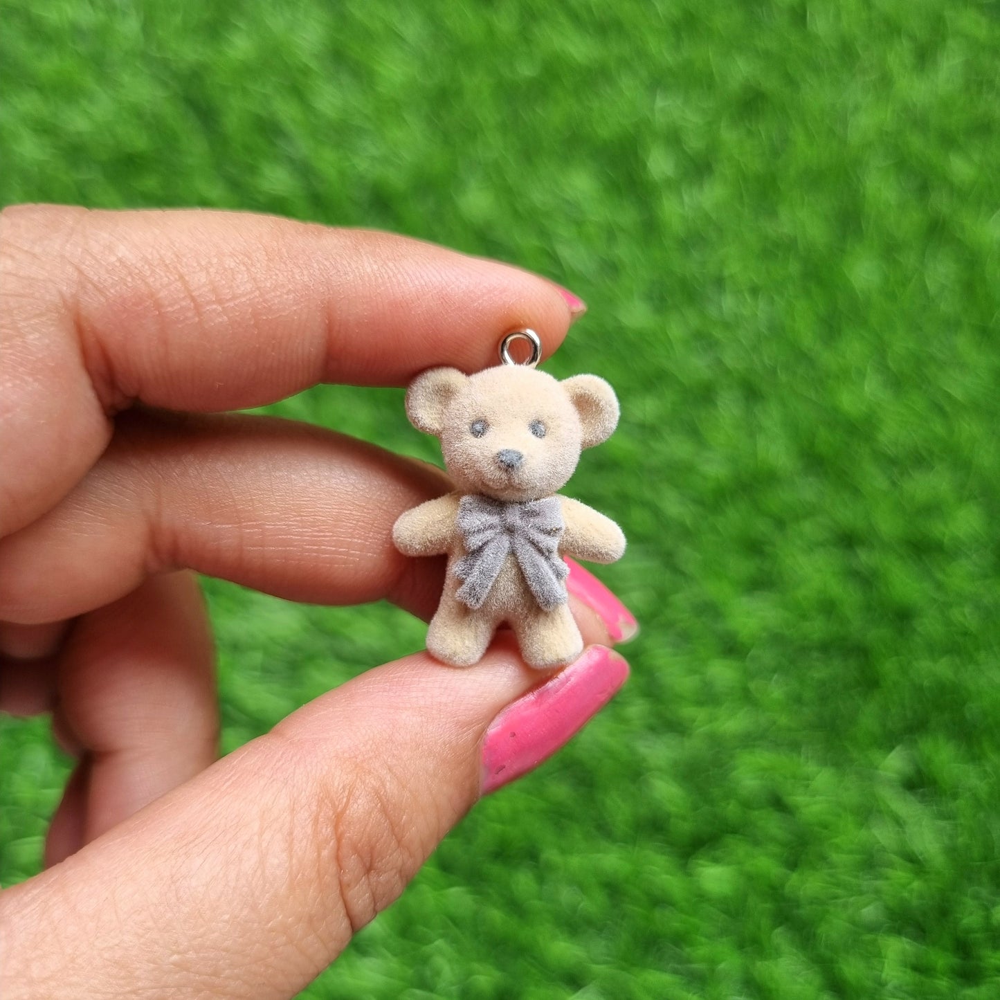 Resin Charms - Flocky Bear