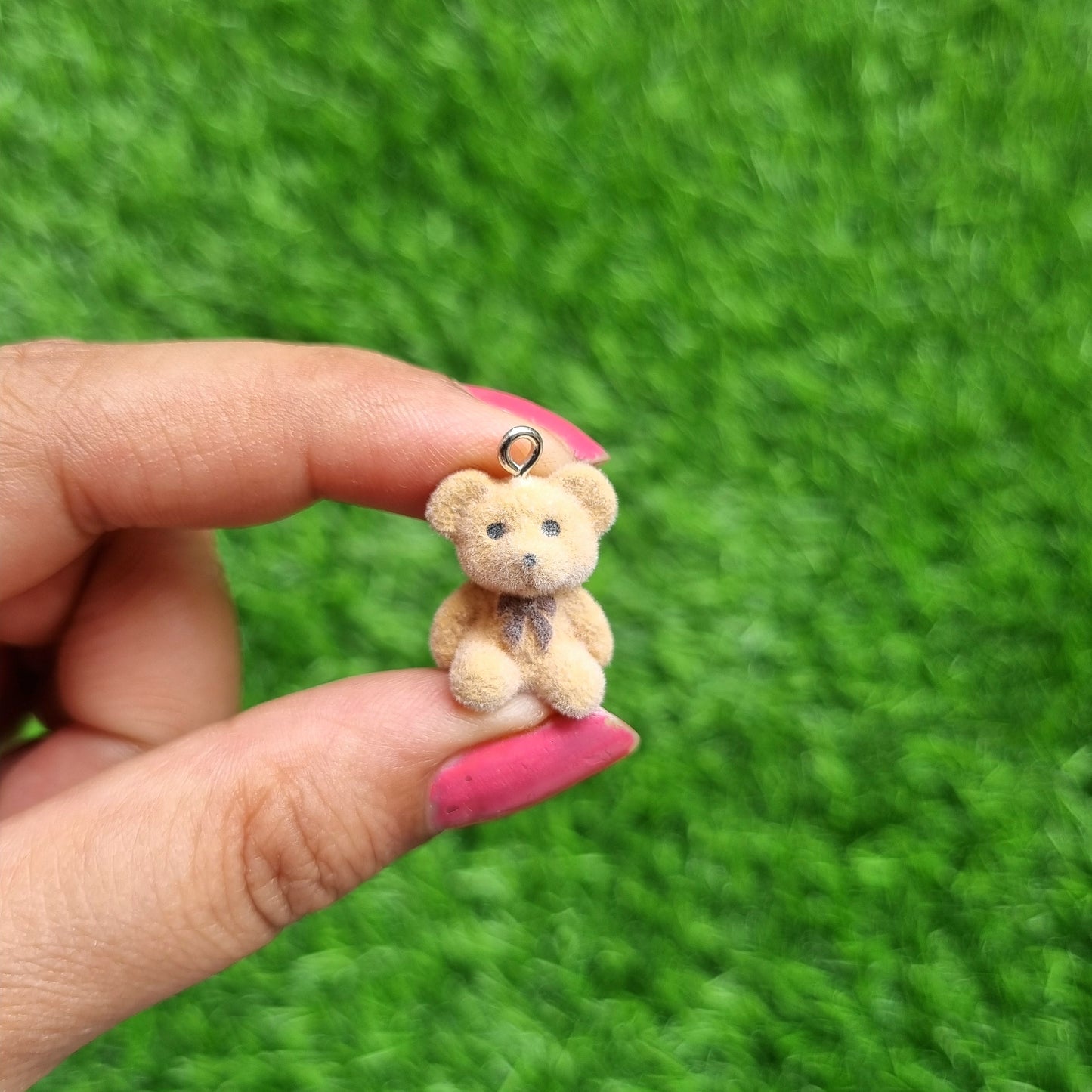Resin Charms - Flocky Bear