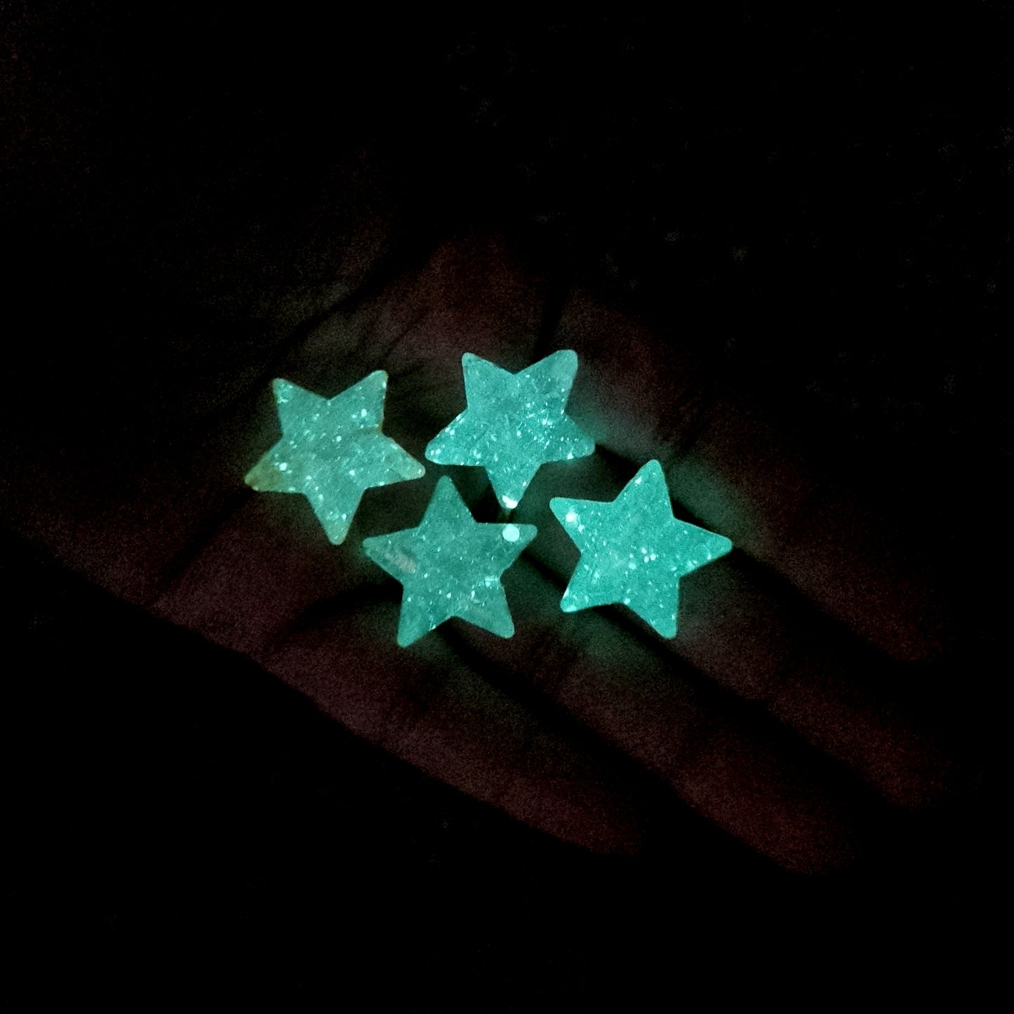 Luminous Glitter Star Beads