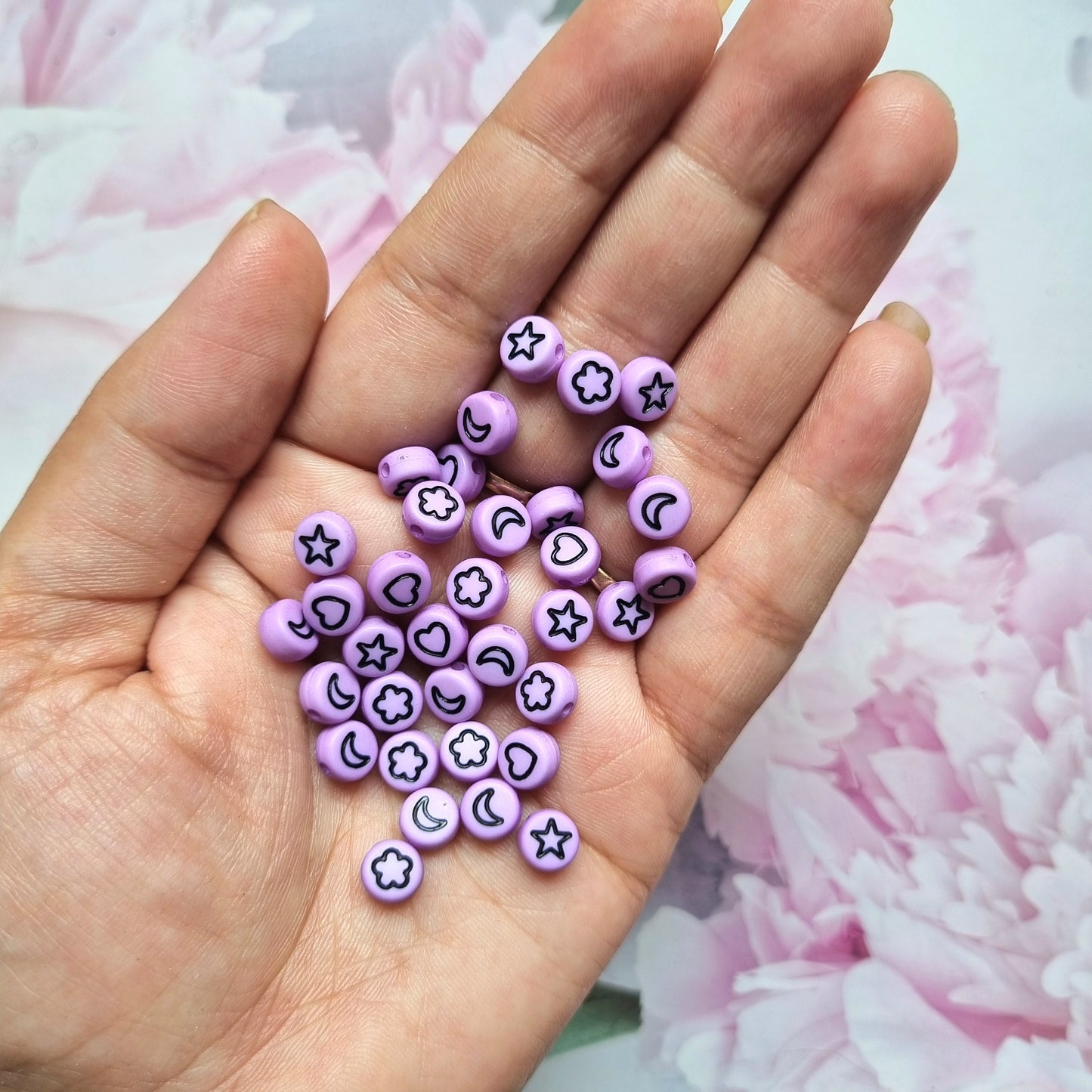 Acrylic Mix Shape Beads