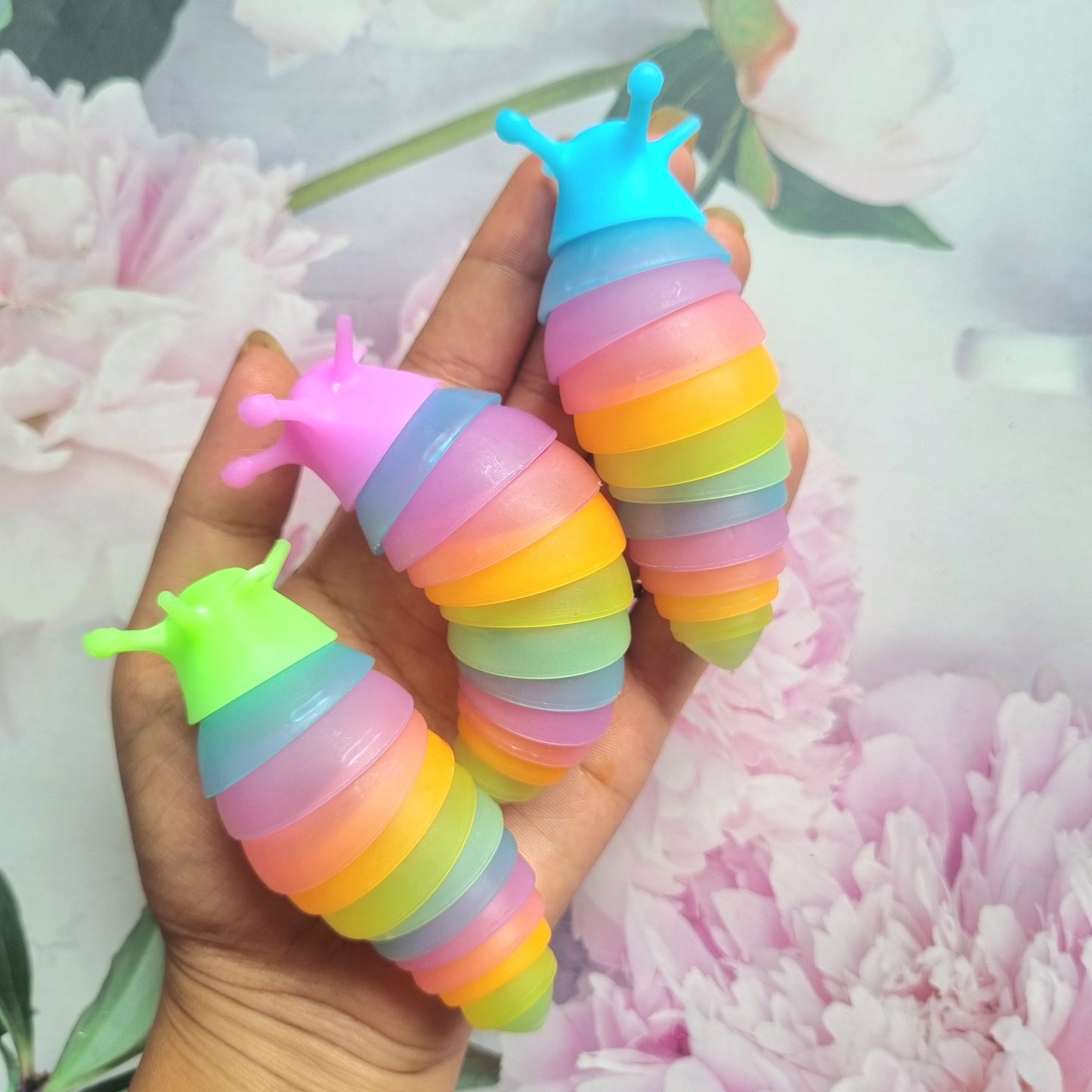 Acrylic Charms - Luminous Caterpiller