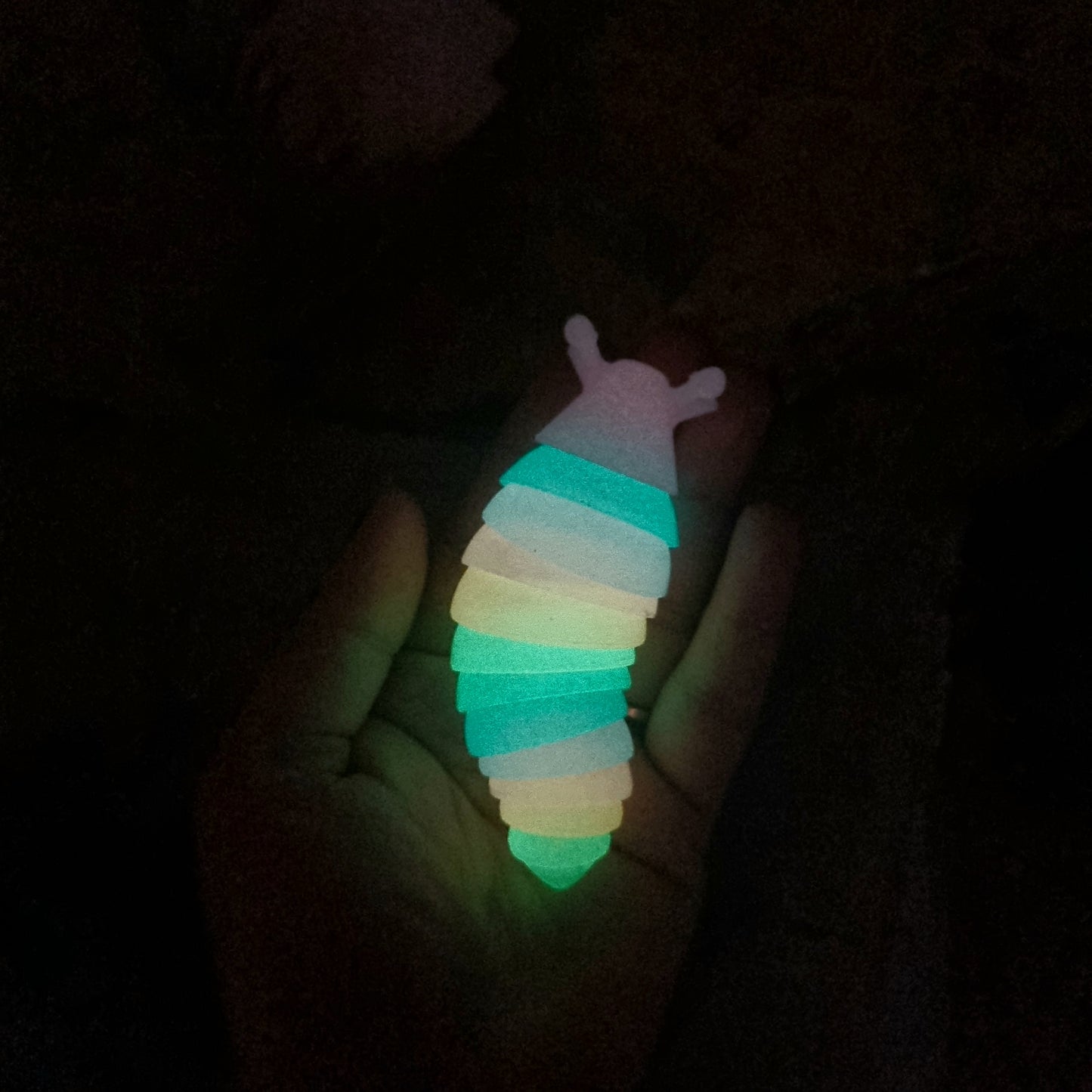 Acrylic Charms - Luminous Caterpiller