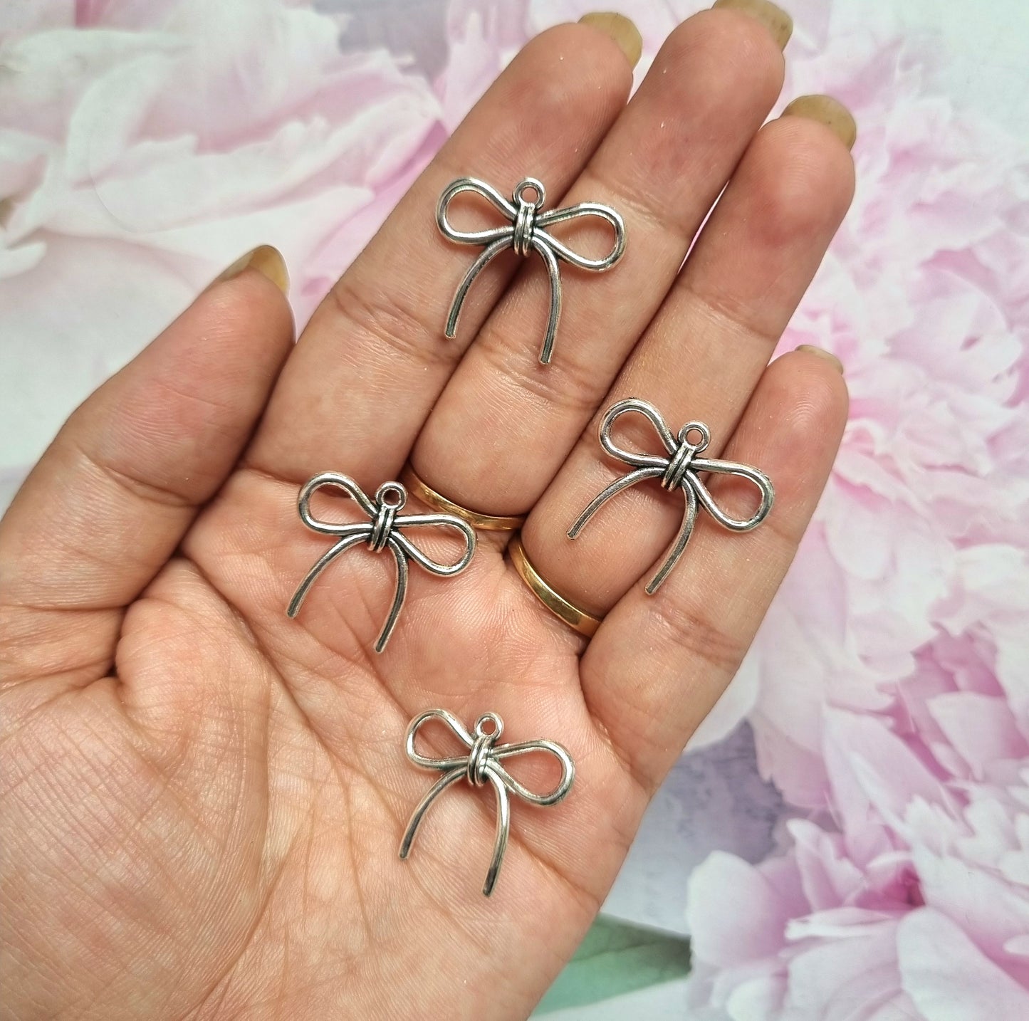 Metal Charms - Bow
