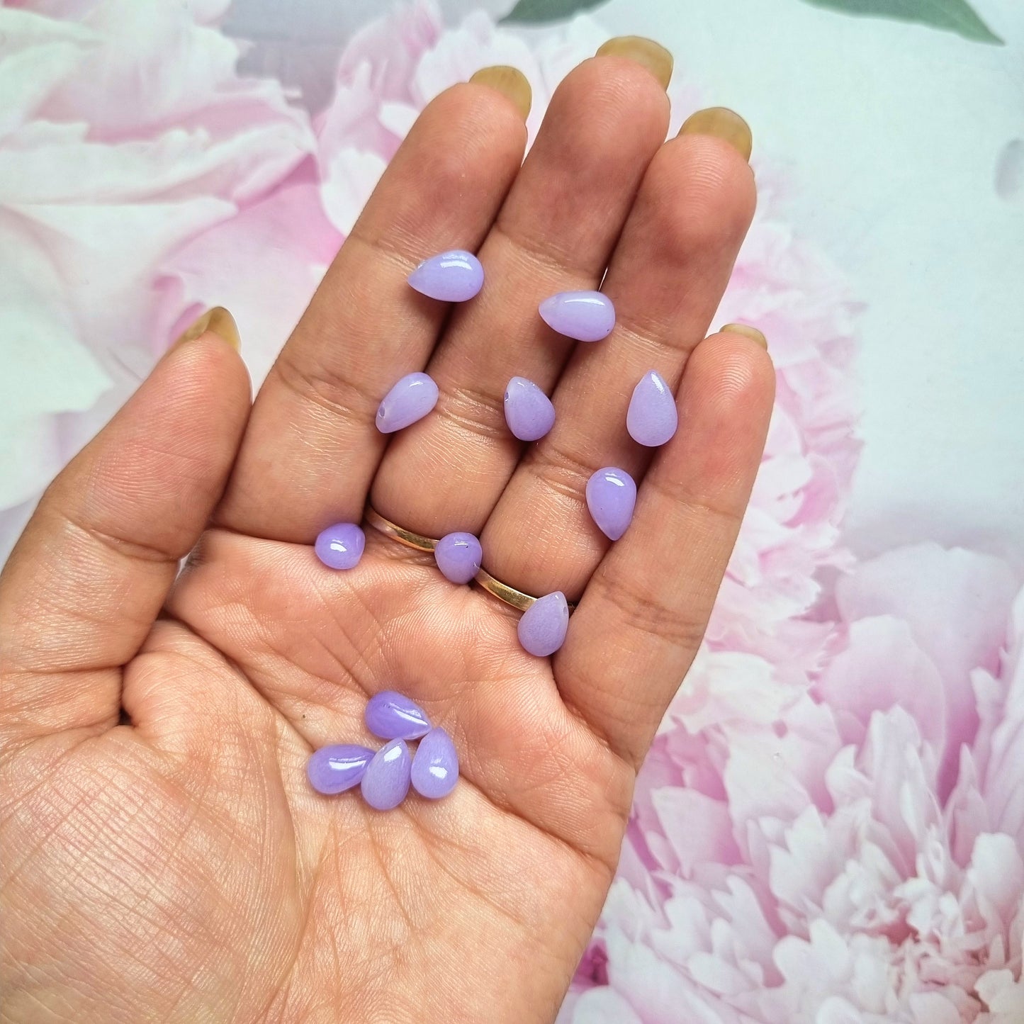 Glass Beads - Drop