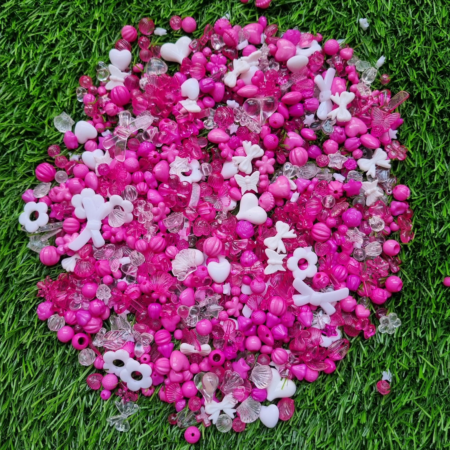 Beads Soup - Hot Pink