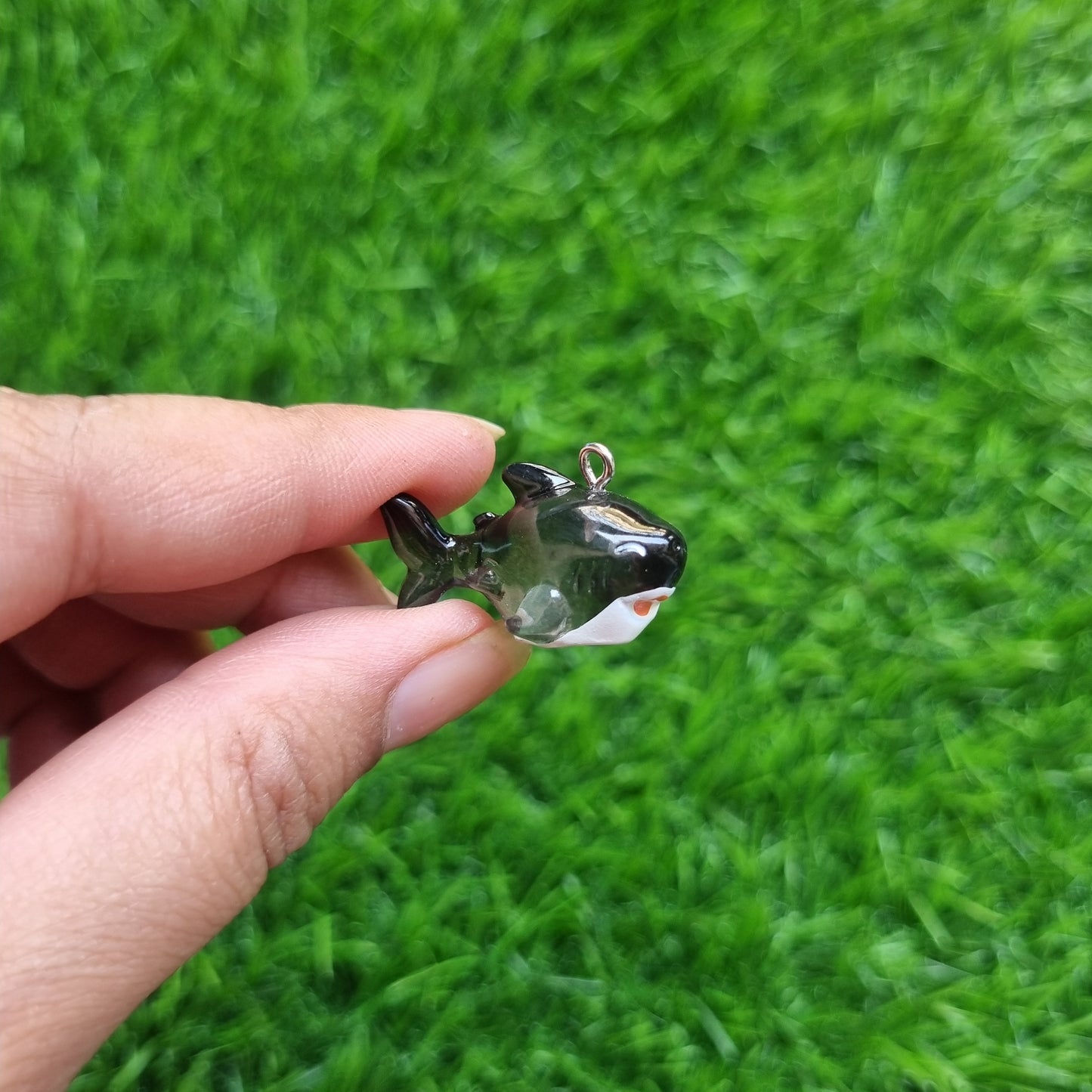 Resin Shark Charm