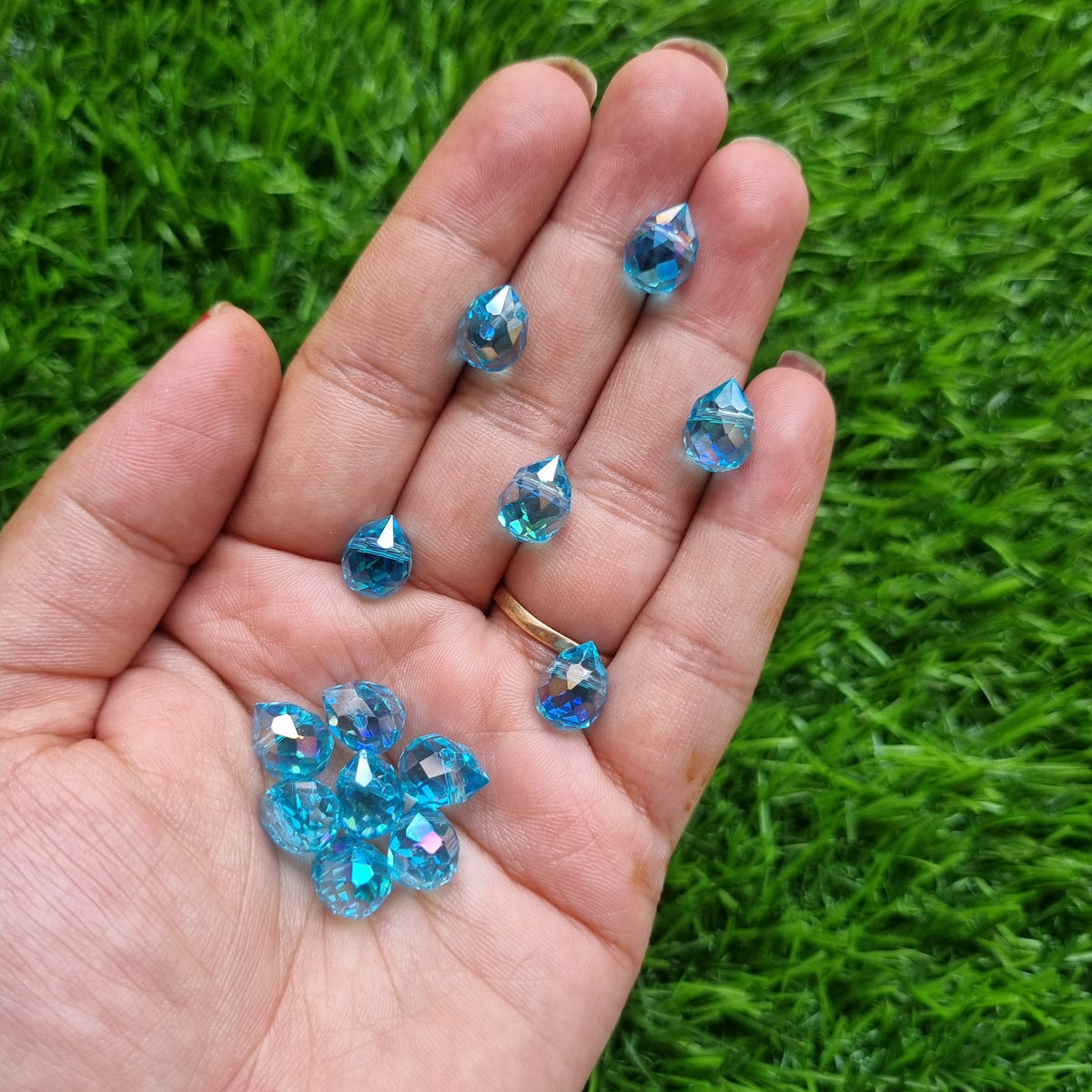 Glass Beads - Drop