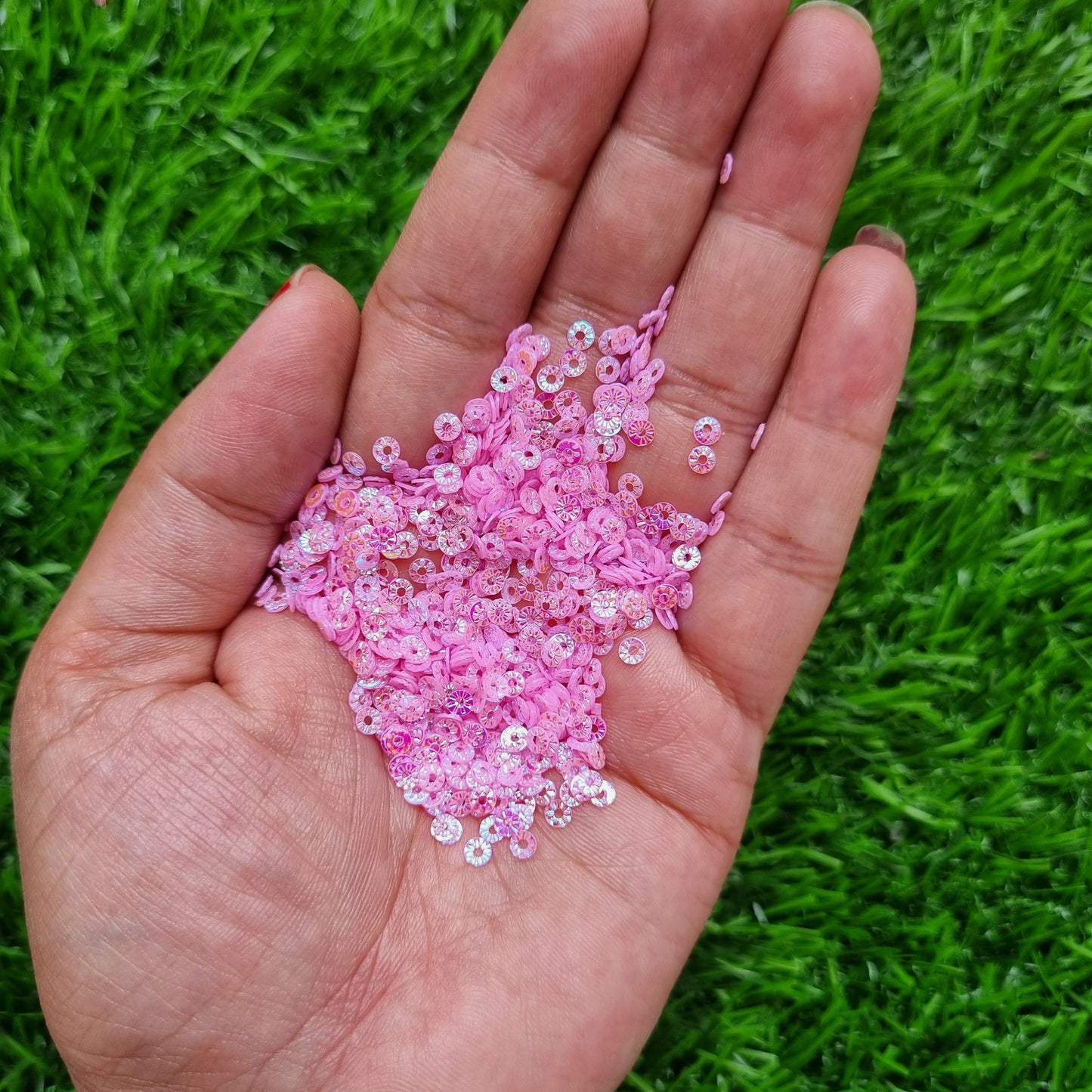 Shiny BabyPink Sequins