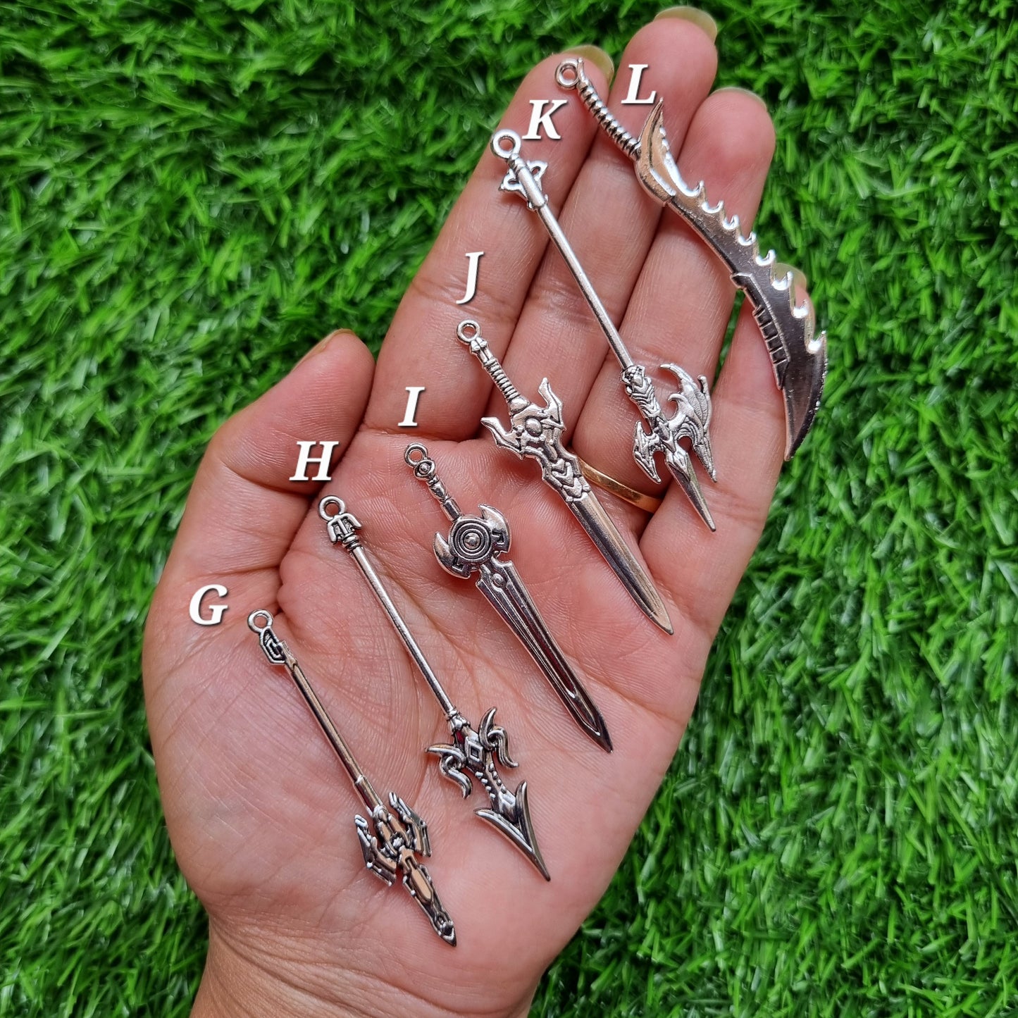 Metal Charm - Sword