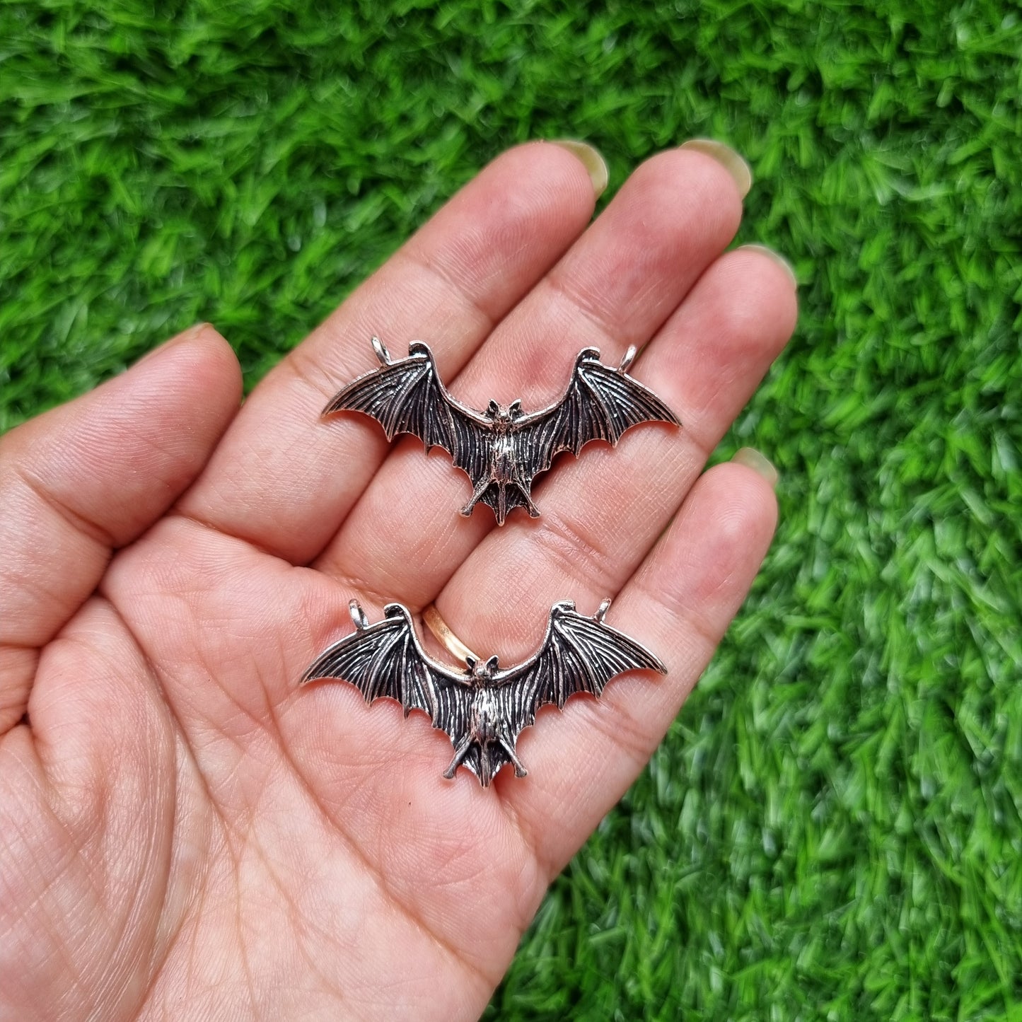 Metal Charm- Bat