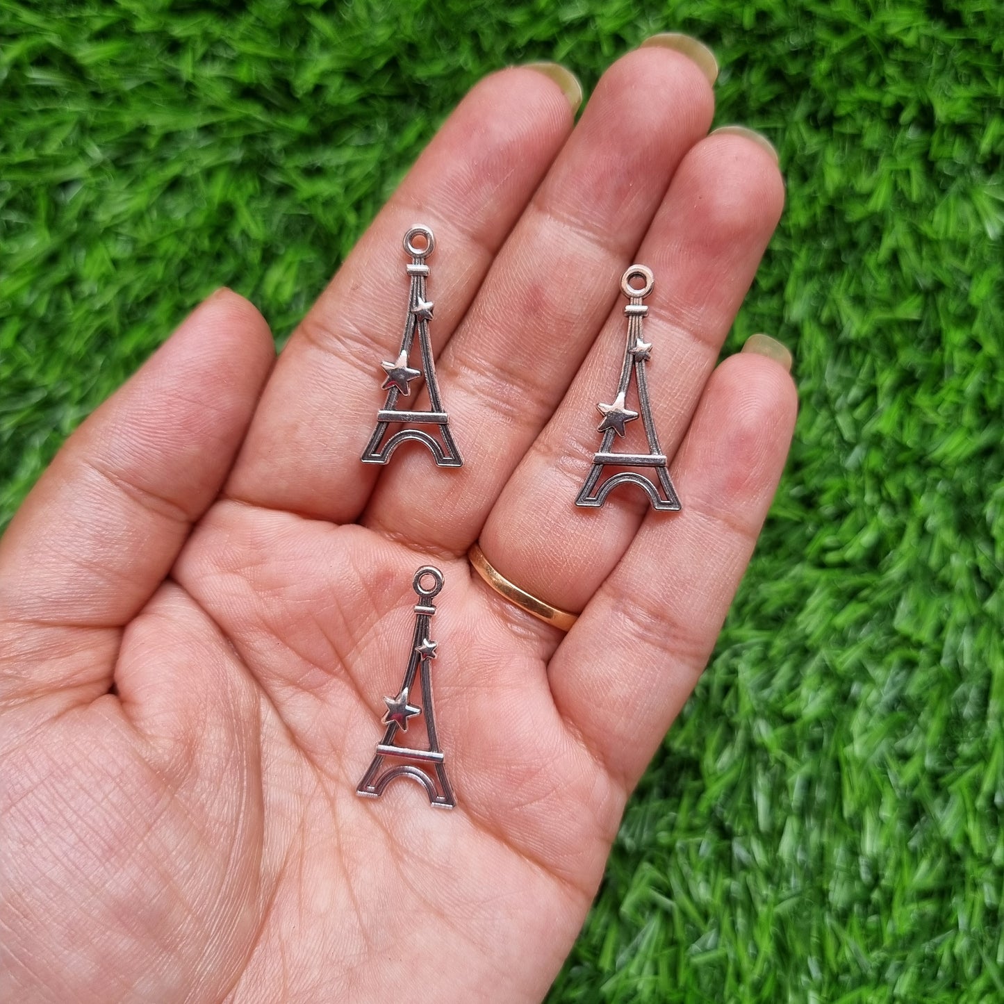 Metal Charm- Eiffel Tower
