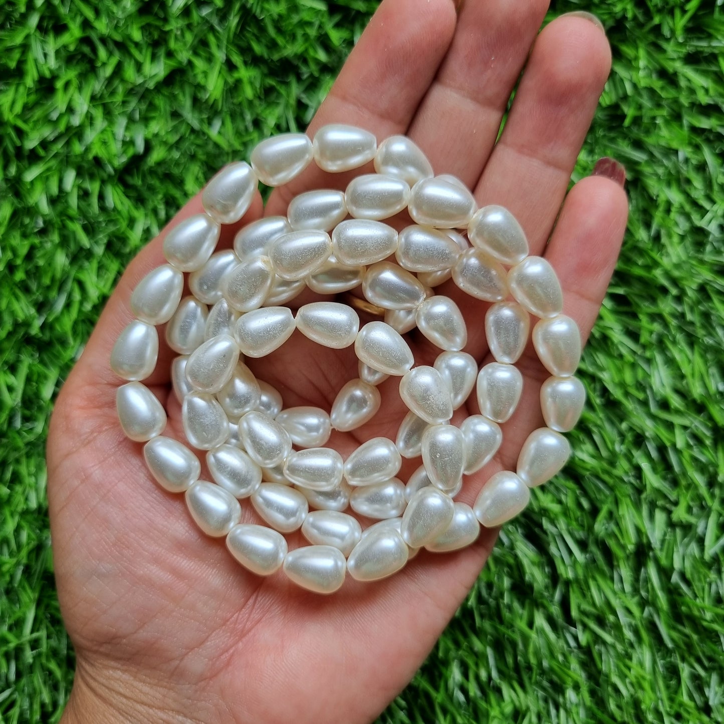 Glass Pearl Drop