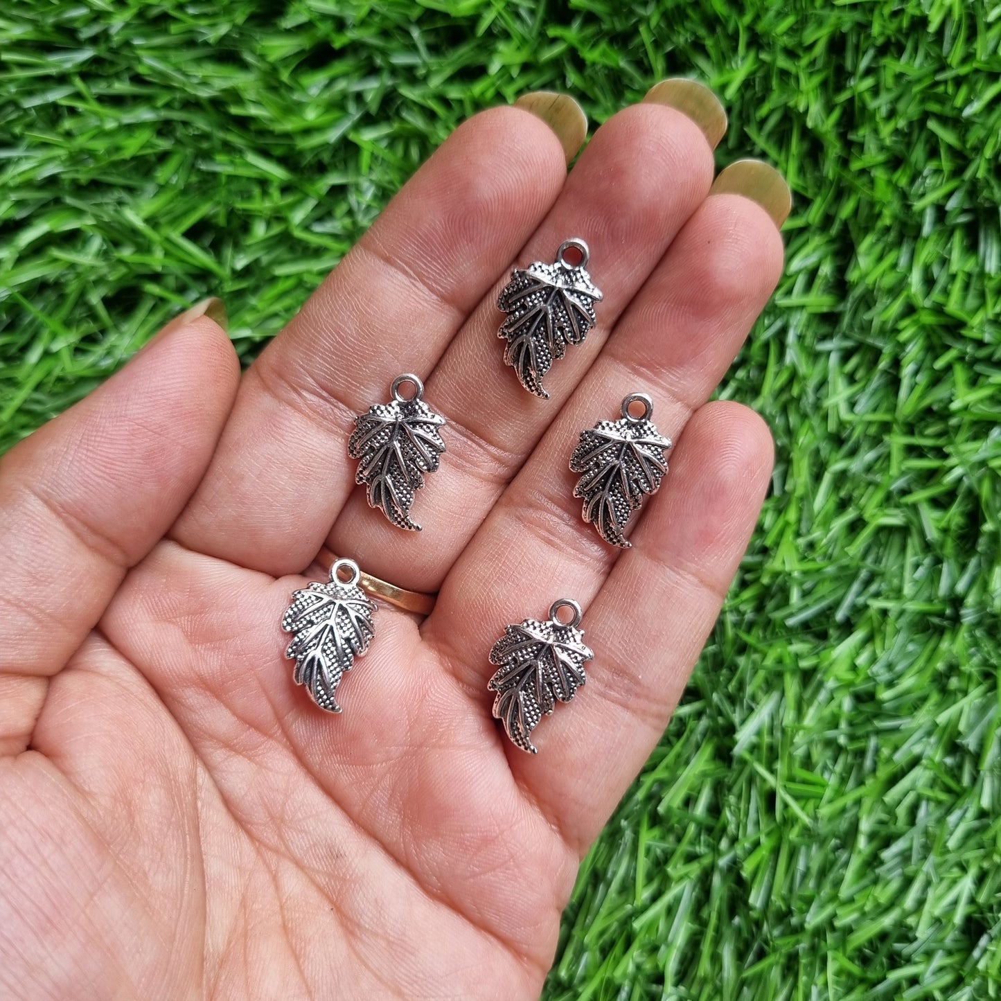 Metal Charms - Leaves