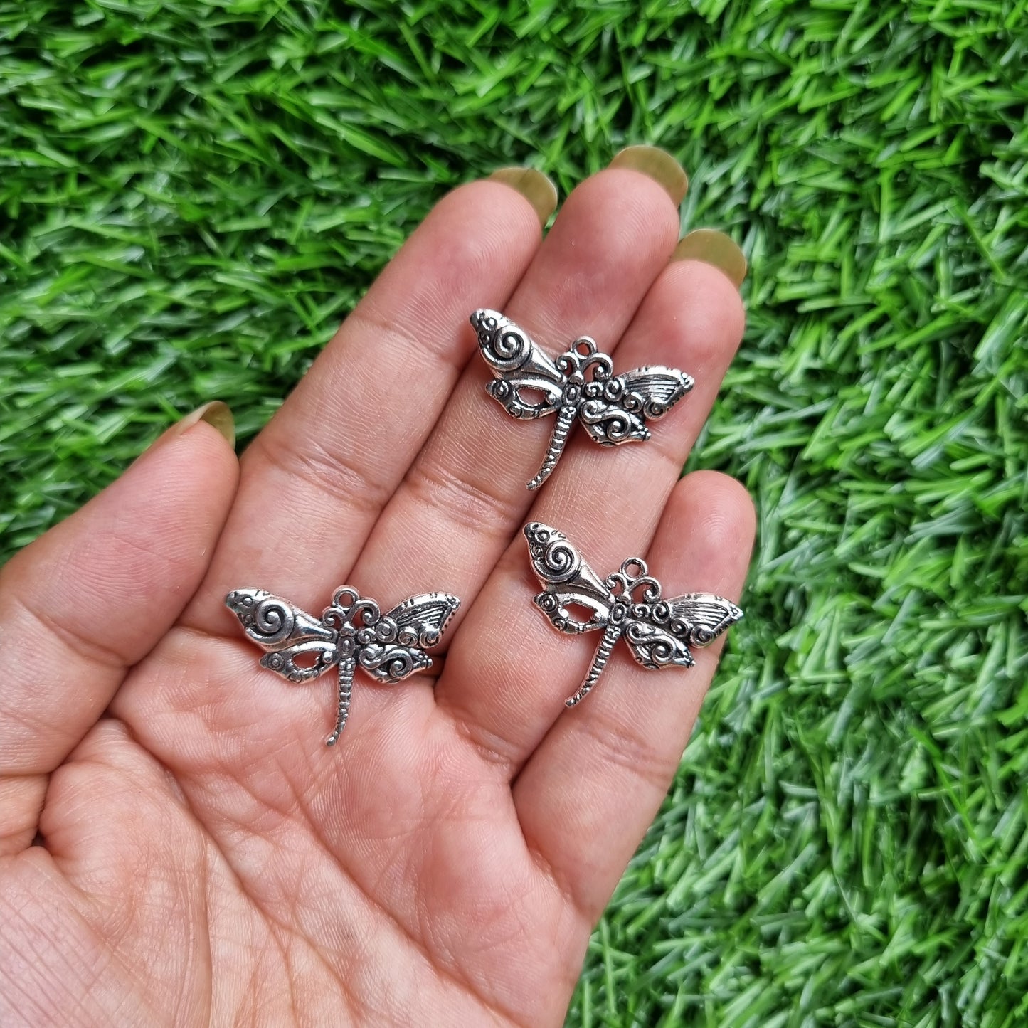 Metal Charm - Dragon Fly