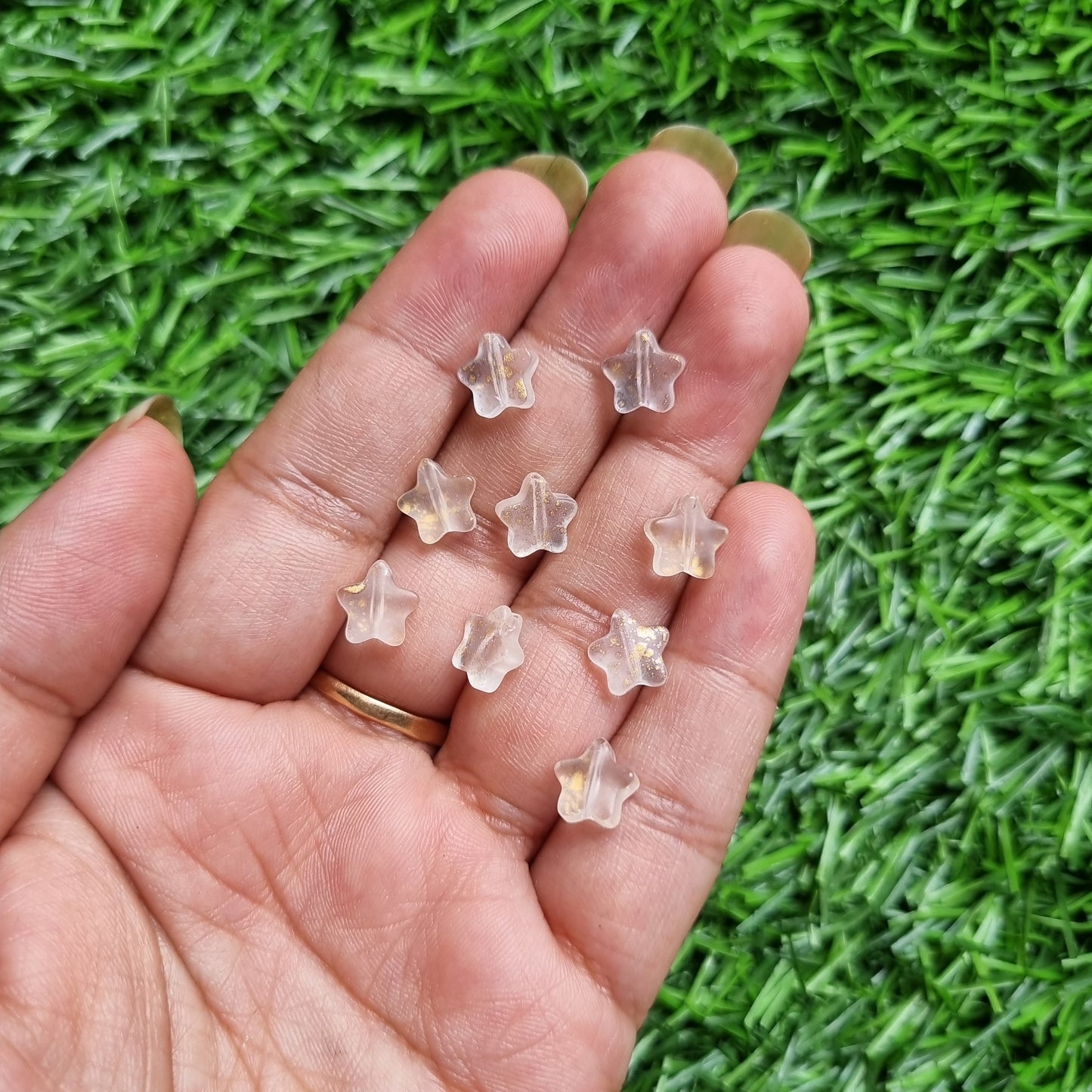Premium Glass Beads - Frost Star