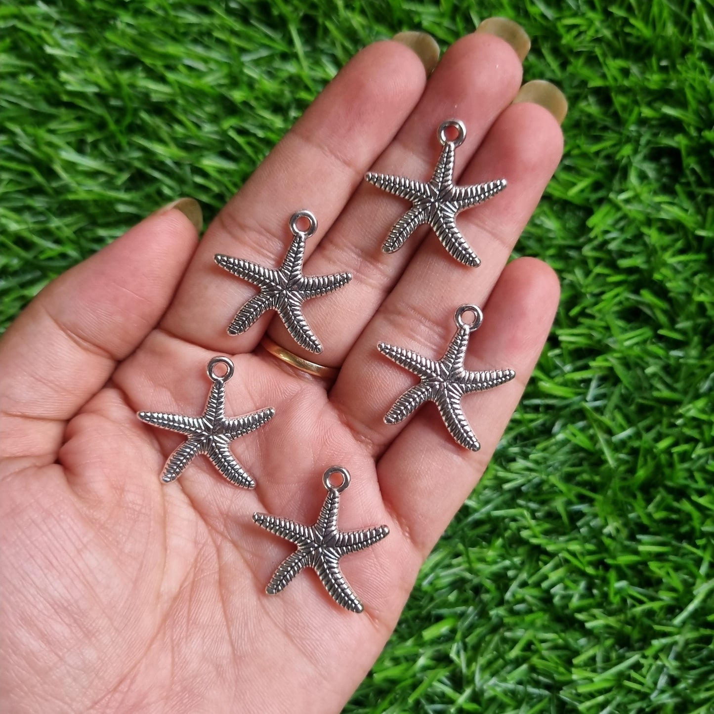 Metal Charm - Starfish