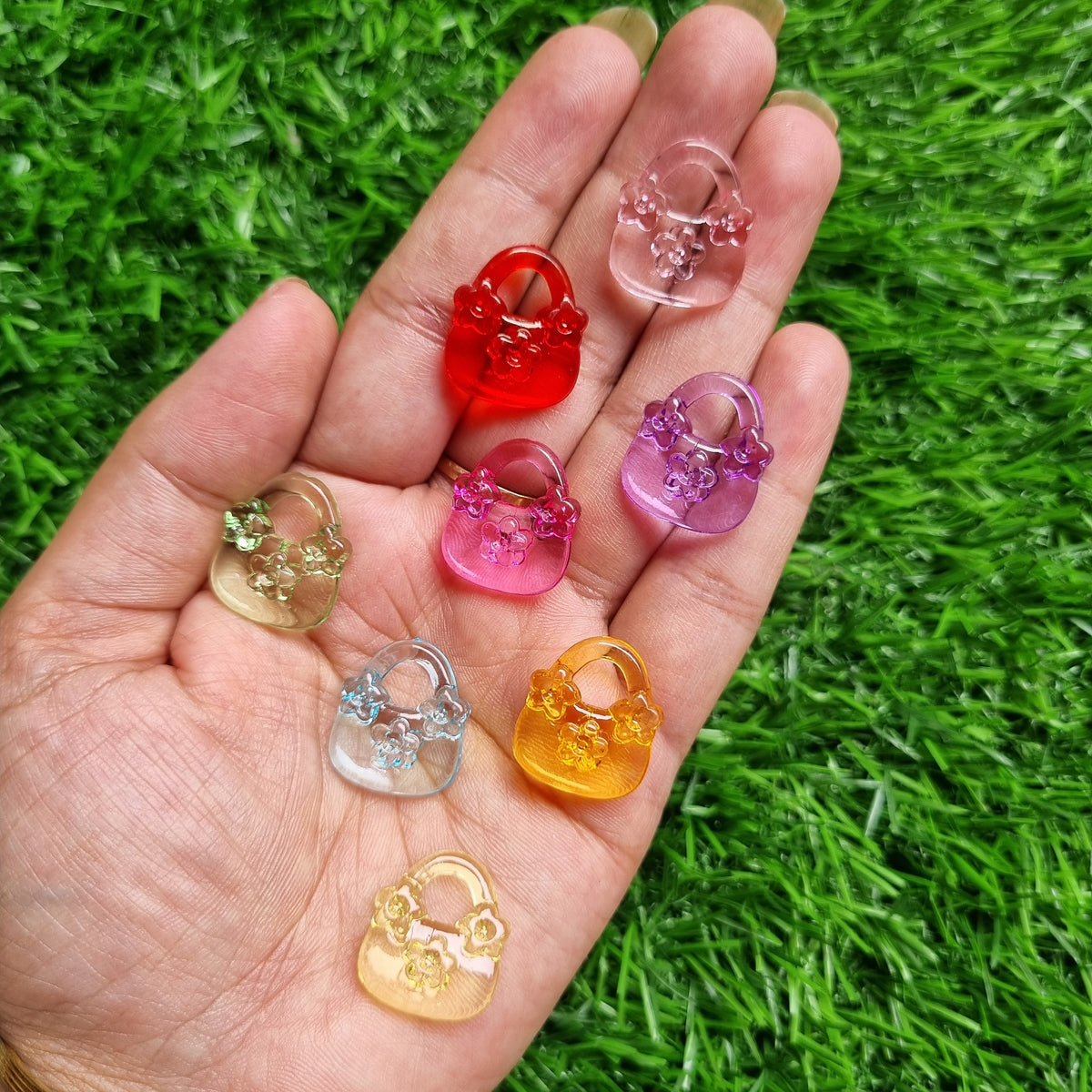 Acrylic Beads - Purse / Bag