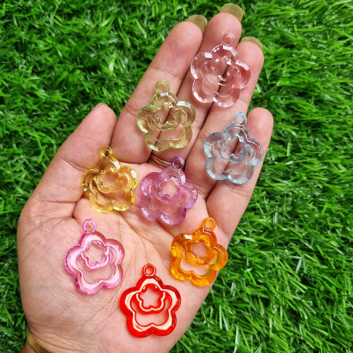 Acrylic Beads - Flower