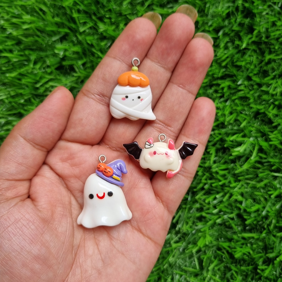 Resin Charms - Ghost
