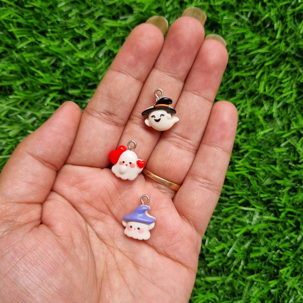 Resin Charms - Ghost
