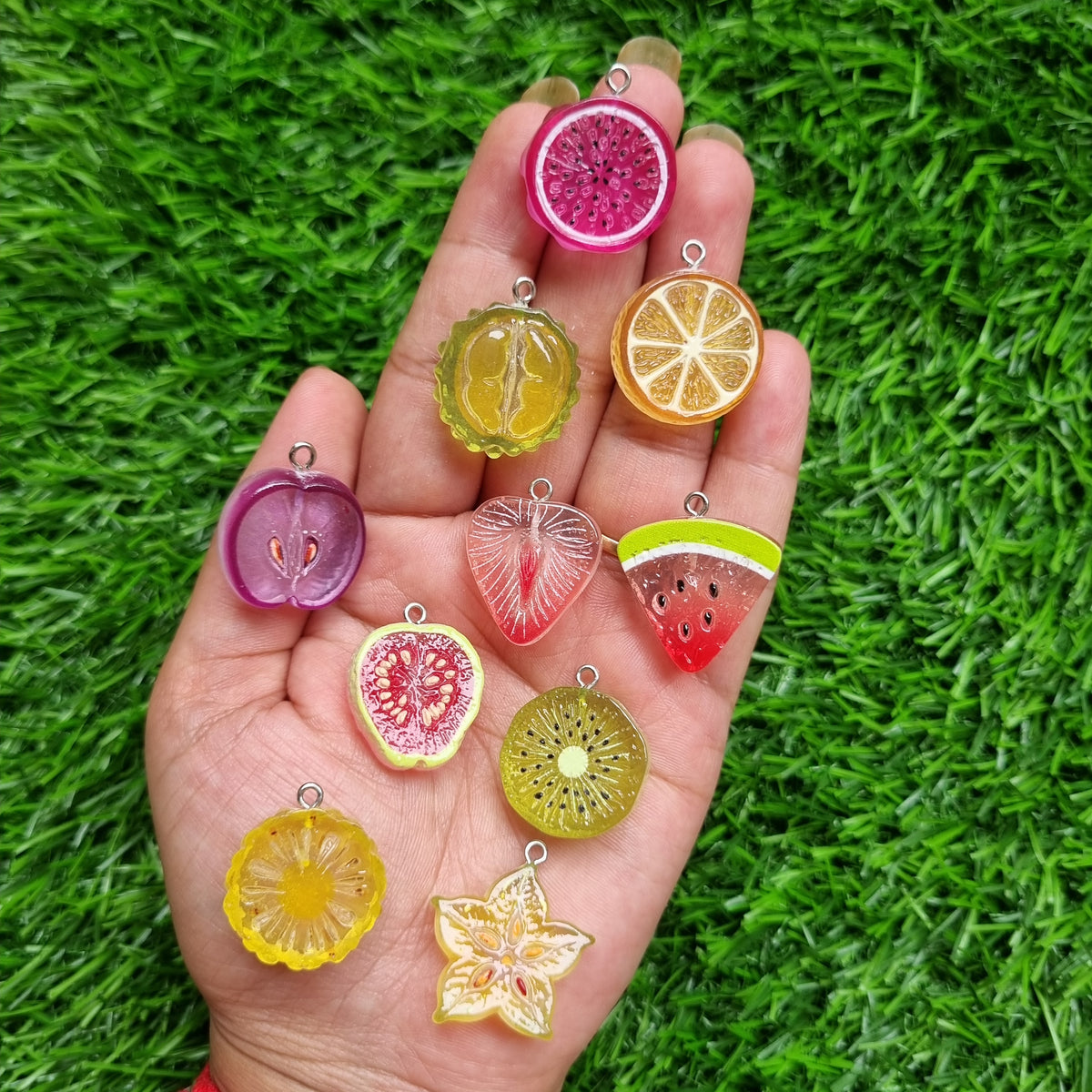 Resin Charms - Fruit Slice