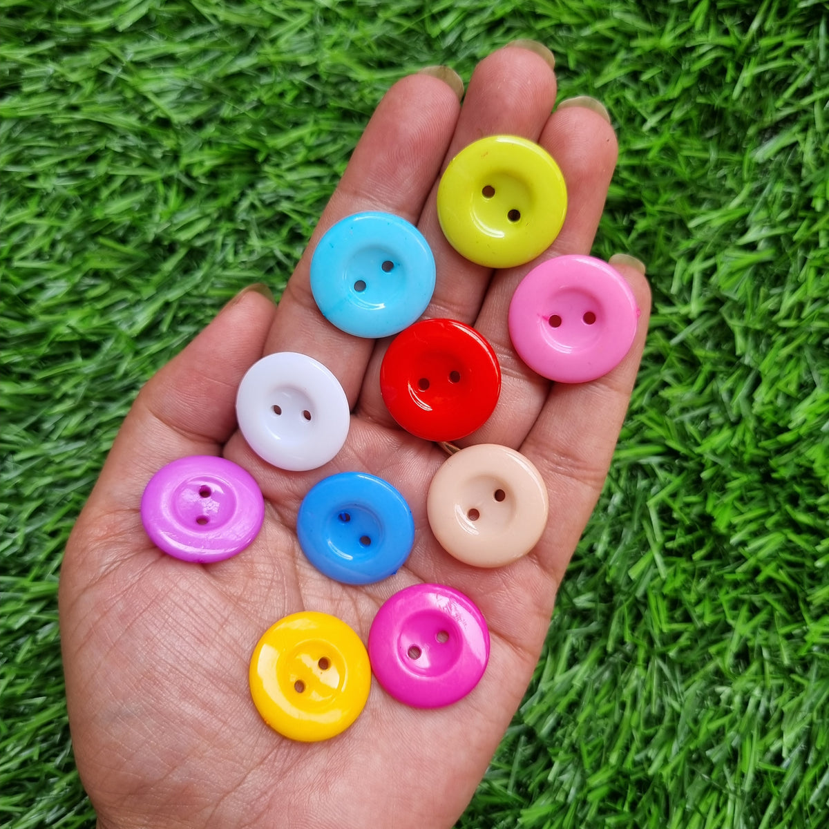 Acrylic Button - Round 21mm