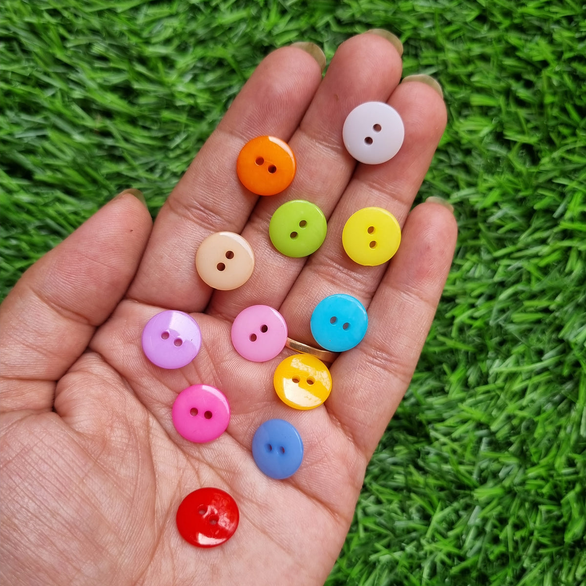 Acrylic Button - Round 12mm