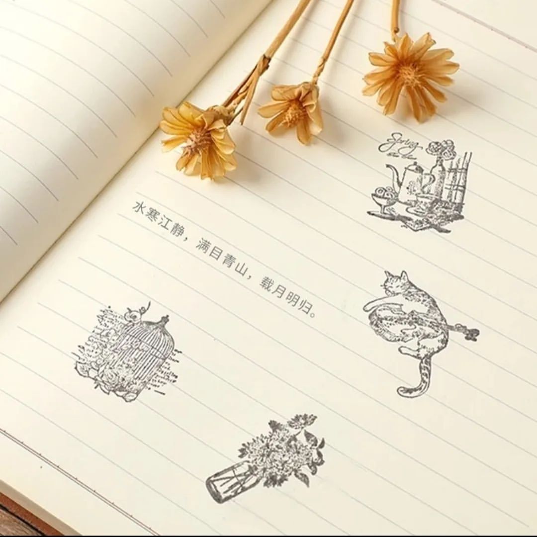 Wooden Rubber Stamps