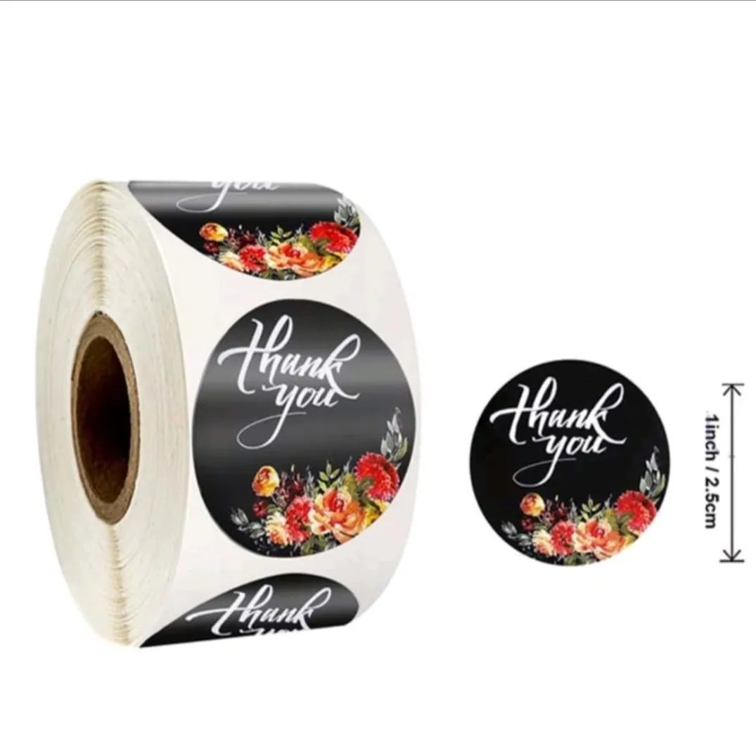 Thank You Stickers (Design-12)