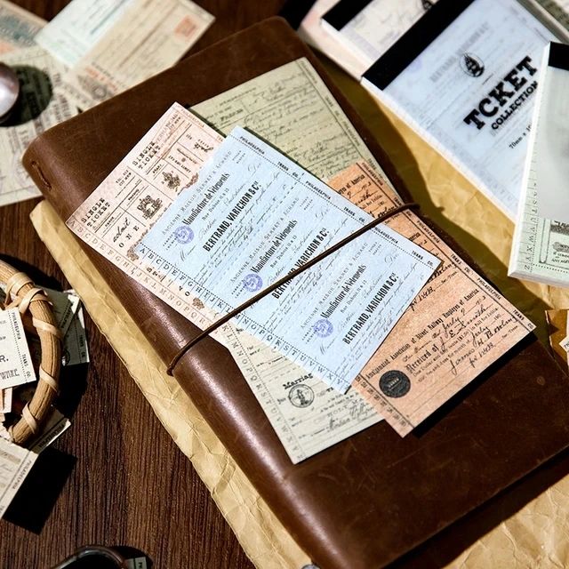 Ticker Collection (50 sheets) | Size 70-100mm