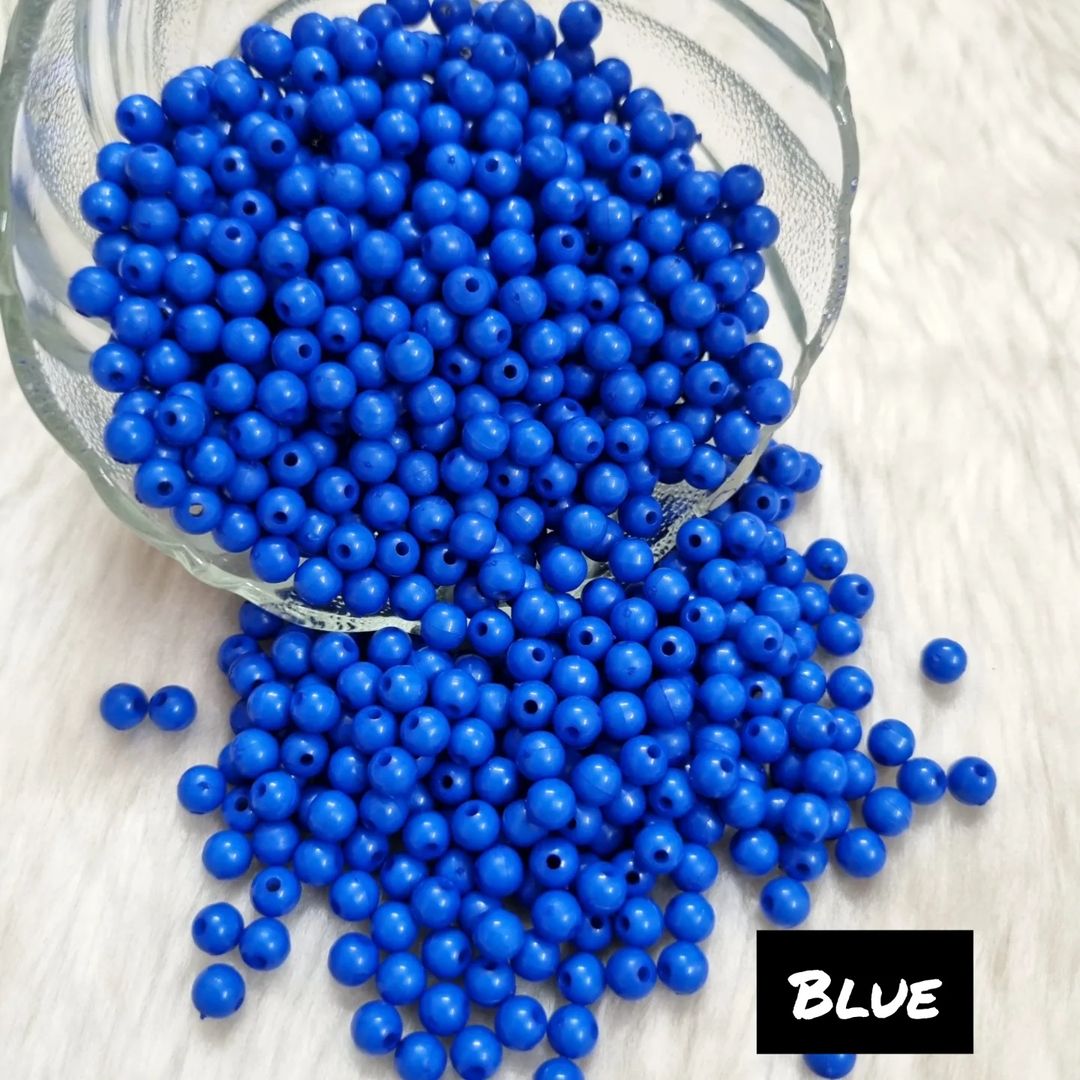 Acrylic Round Beads (6 mm)