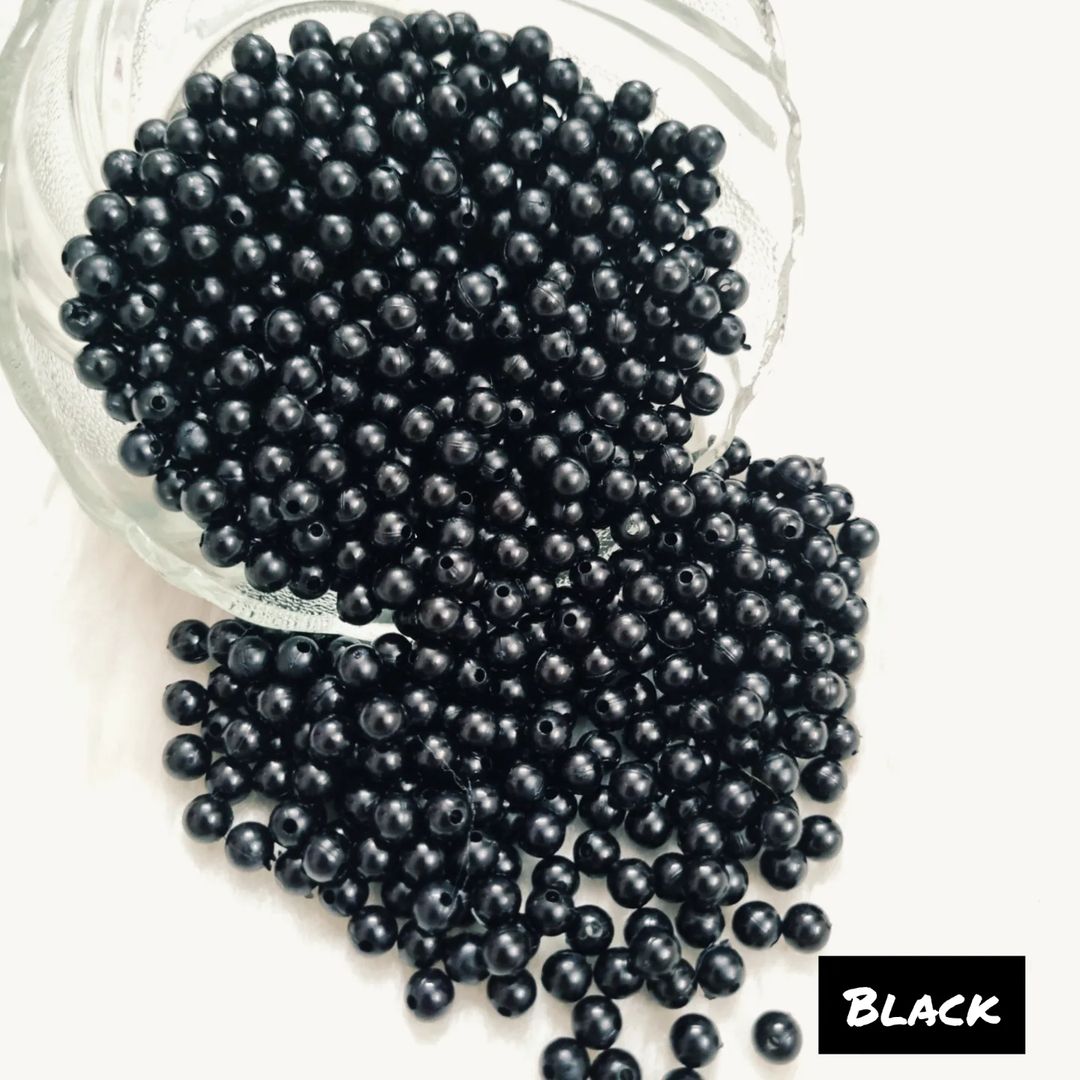 Acrylic Round Beads (6 mm)