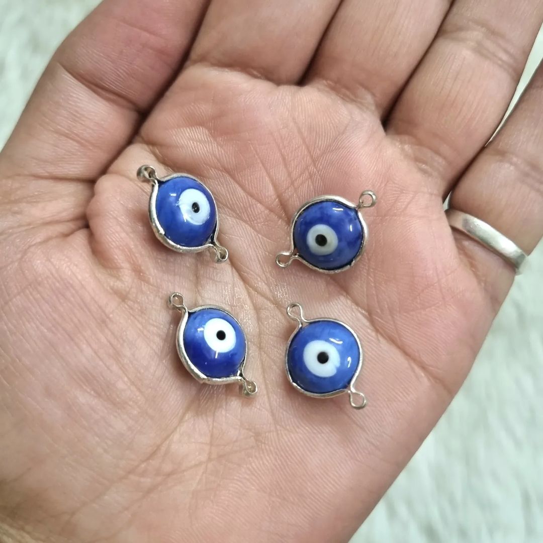 Acrylic Evil Eye Connector