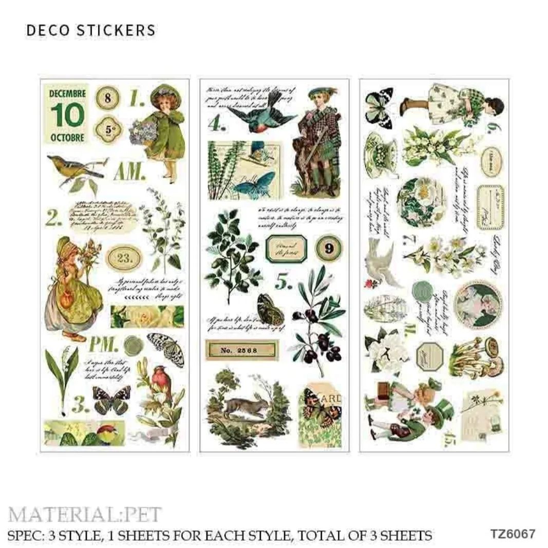 Journal PET Stickers
