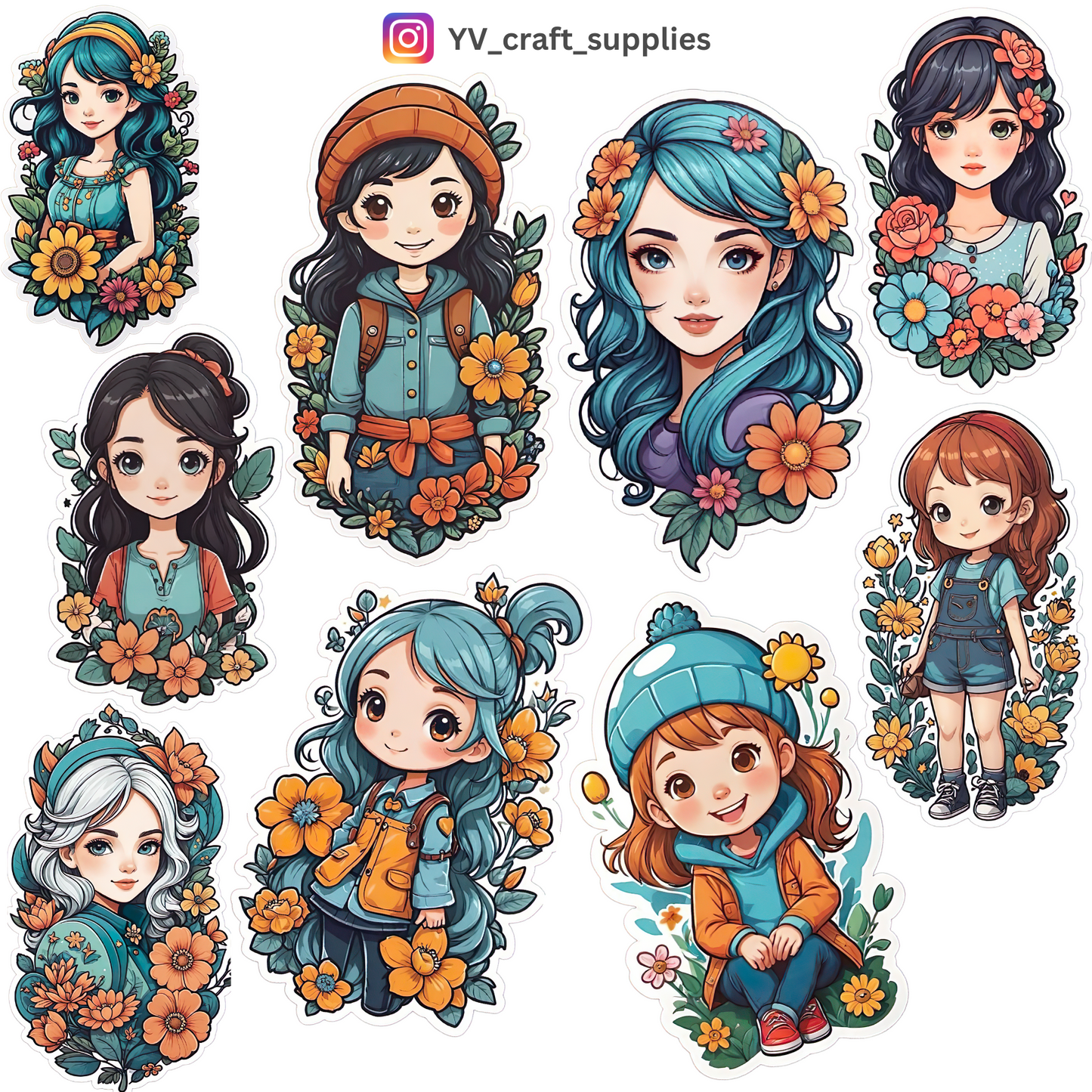 Sticker Sheets - Design 61