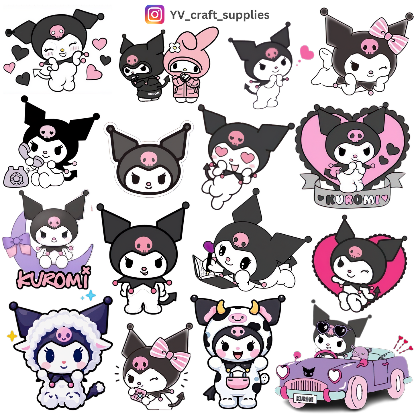 Sticker Sheets - Design 62