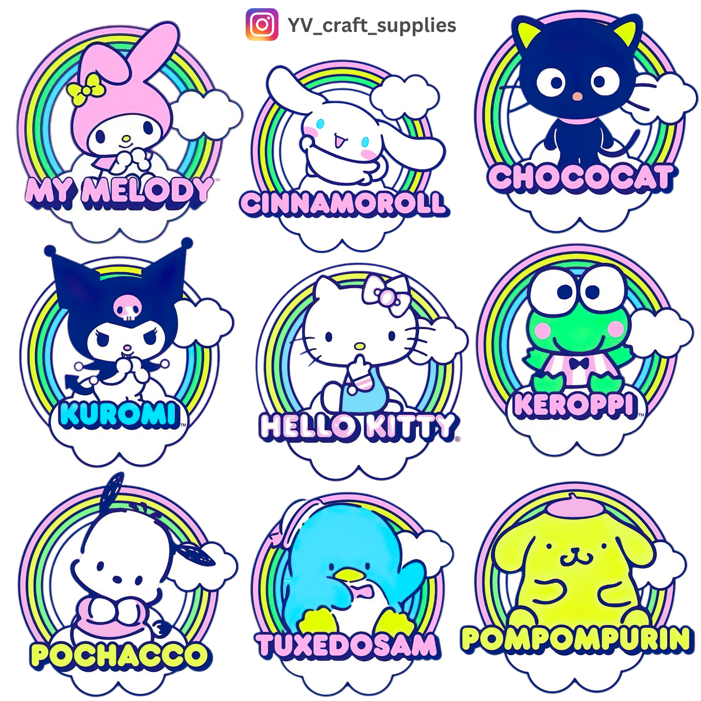 Sticker Sheets - Design 66