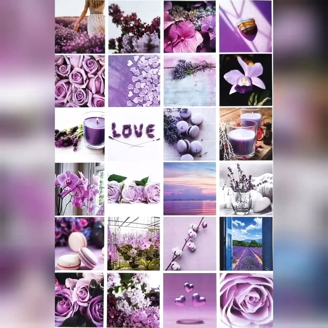 Sticker Sheets - Lavender Color Theme