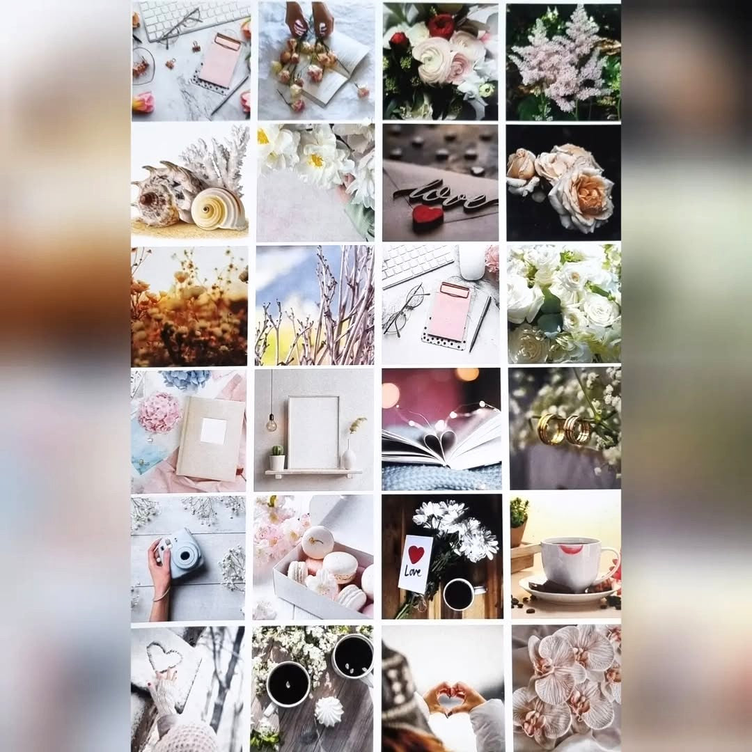 Sticker Sheets - White Color Theme