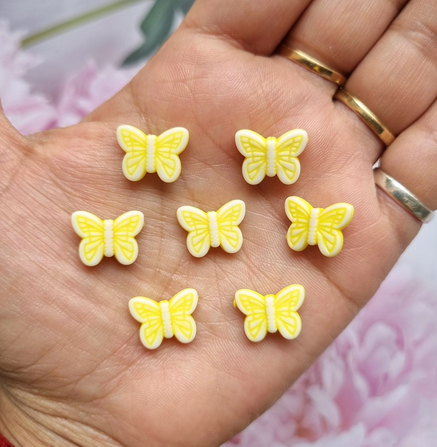 Acrylic Beads - Butterfly
