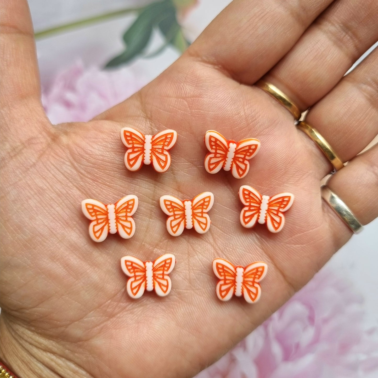 Acrylic Beads - Butterfly