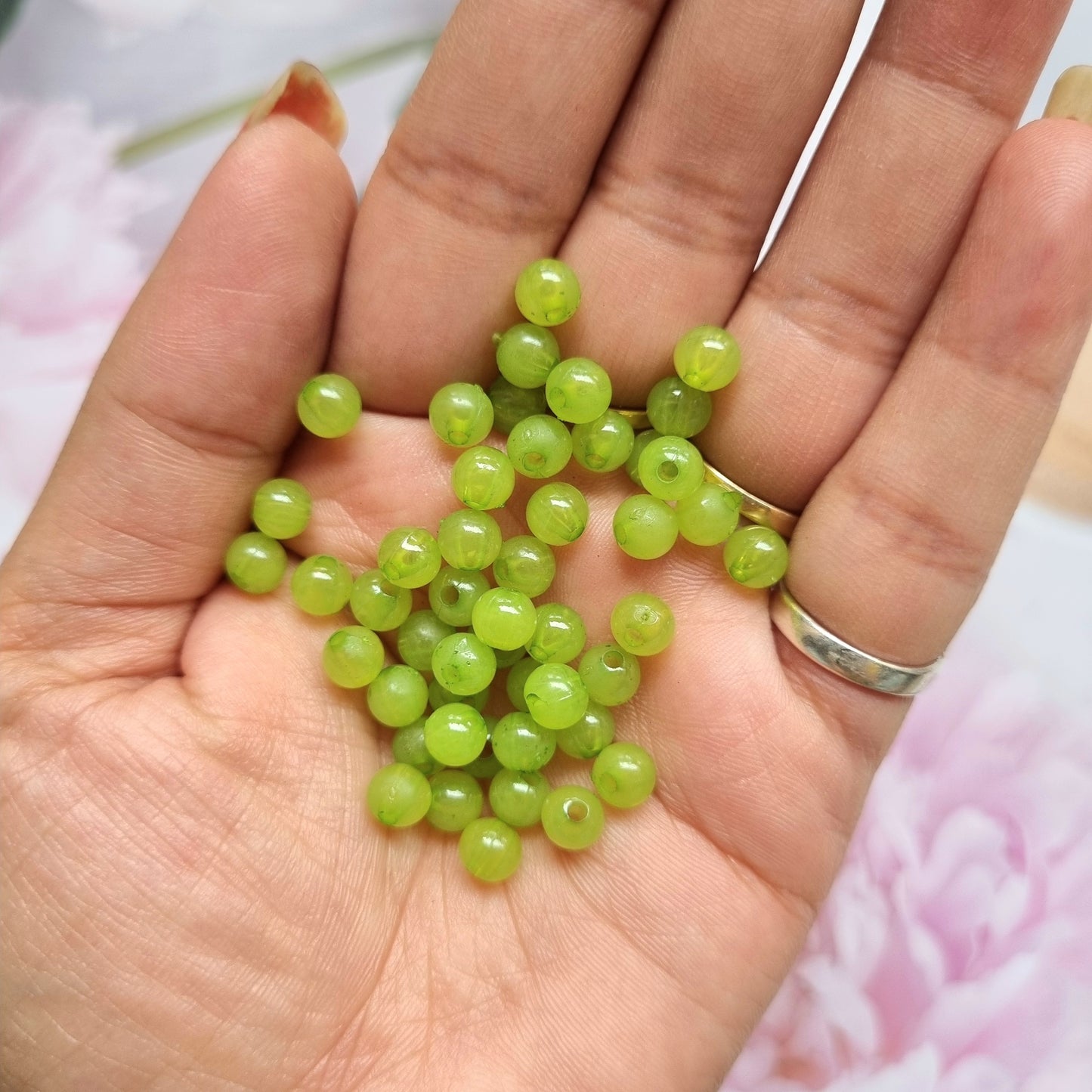 Acrylic Jelly Beads