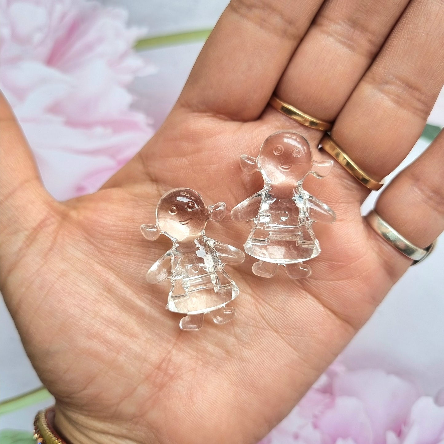 Acrylic Transparent Doll Beads