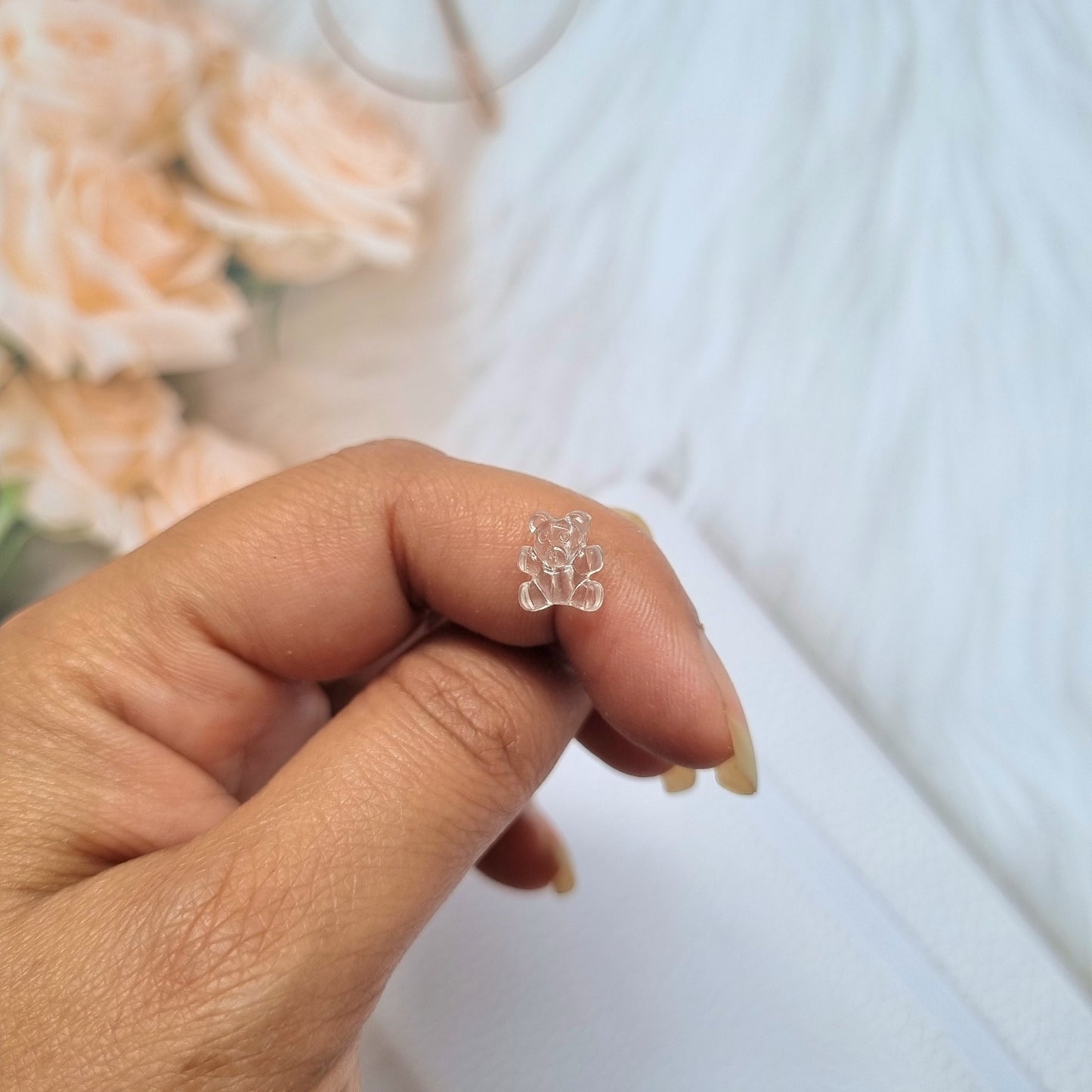 Acrylic Mini Teddy Beads