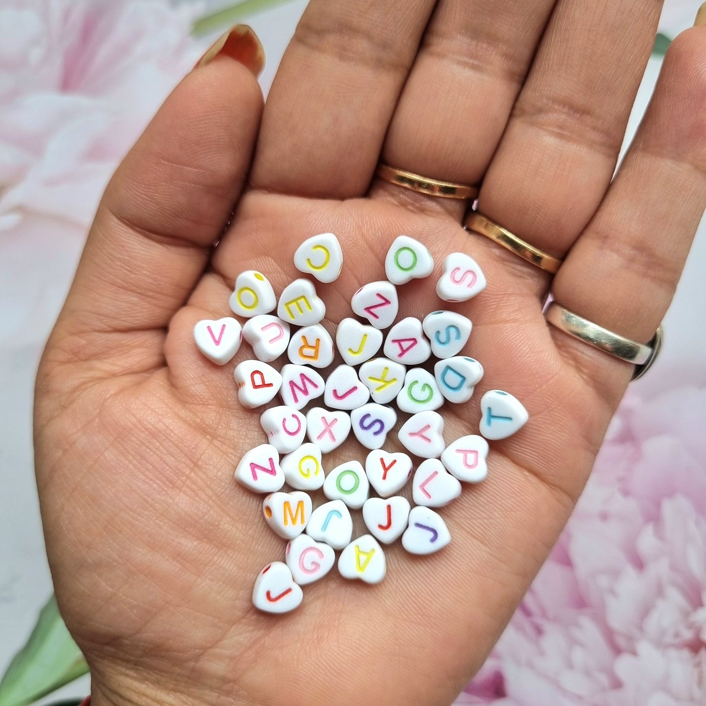 Acrylic Alphabet Beads 13