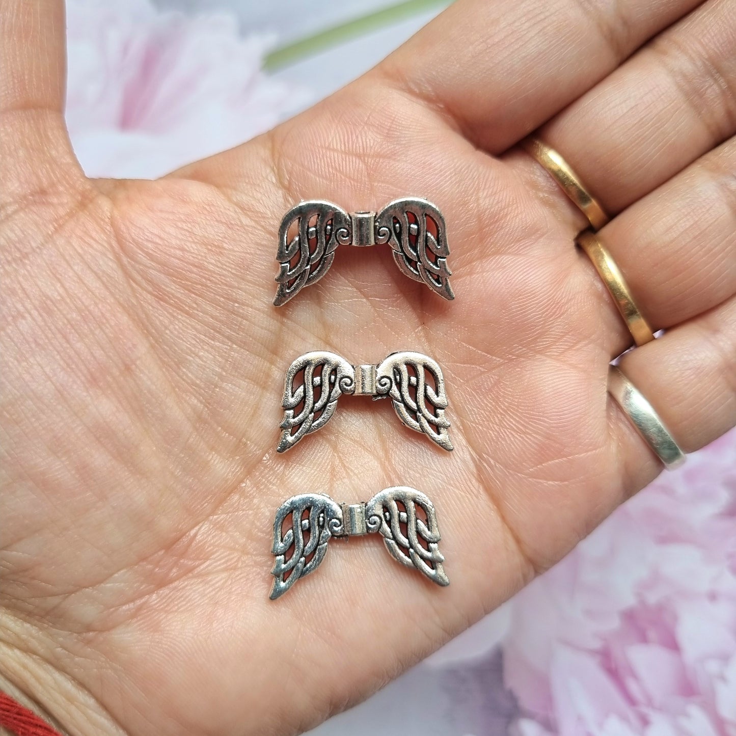 Metal Charms - Angel Wing
