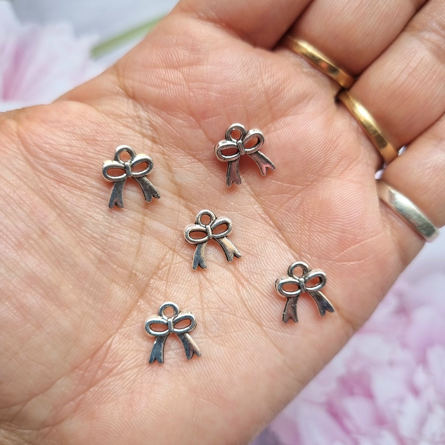 Metal Charms - Bow