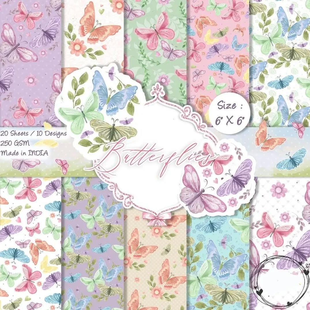 Butterflies Paper Pack